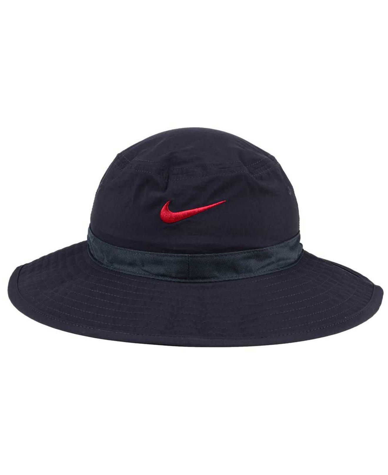 Nike Synthetic Oklahoma Sooners Sideline Bucket Hat in Anthracite (Blue ...