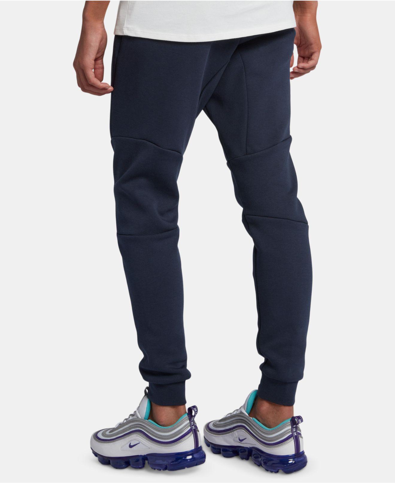 navy blue tech fleece bottoms
