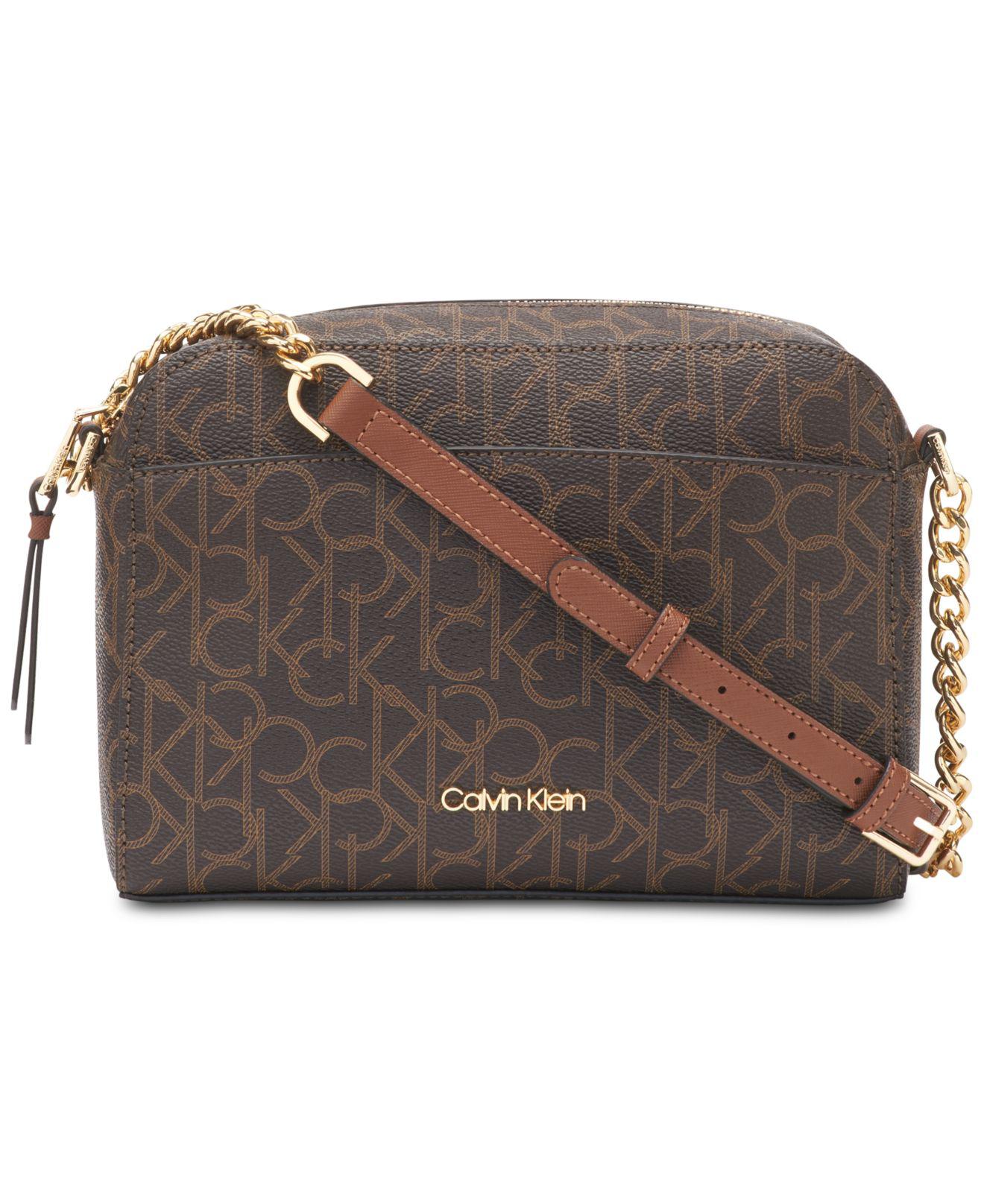 calvin klein signature hayden crossbody