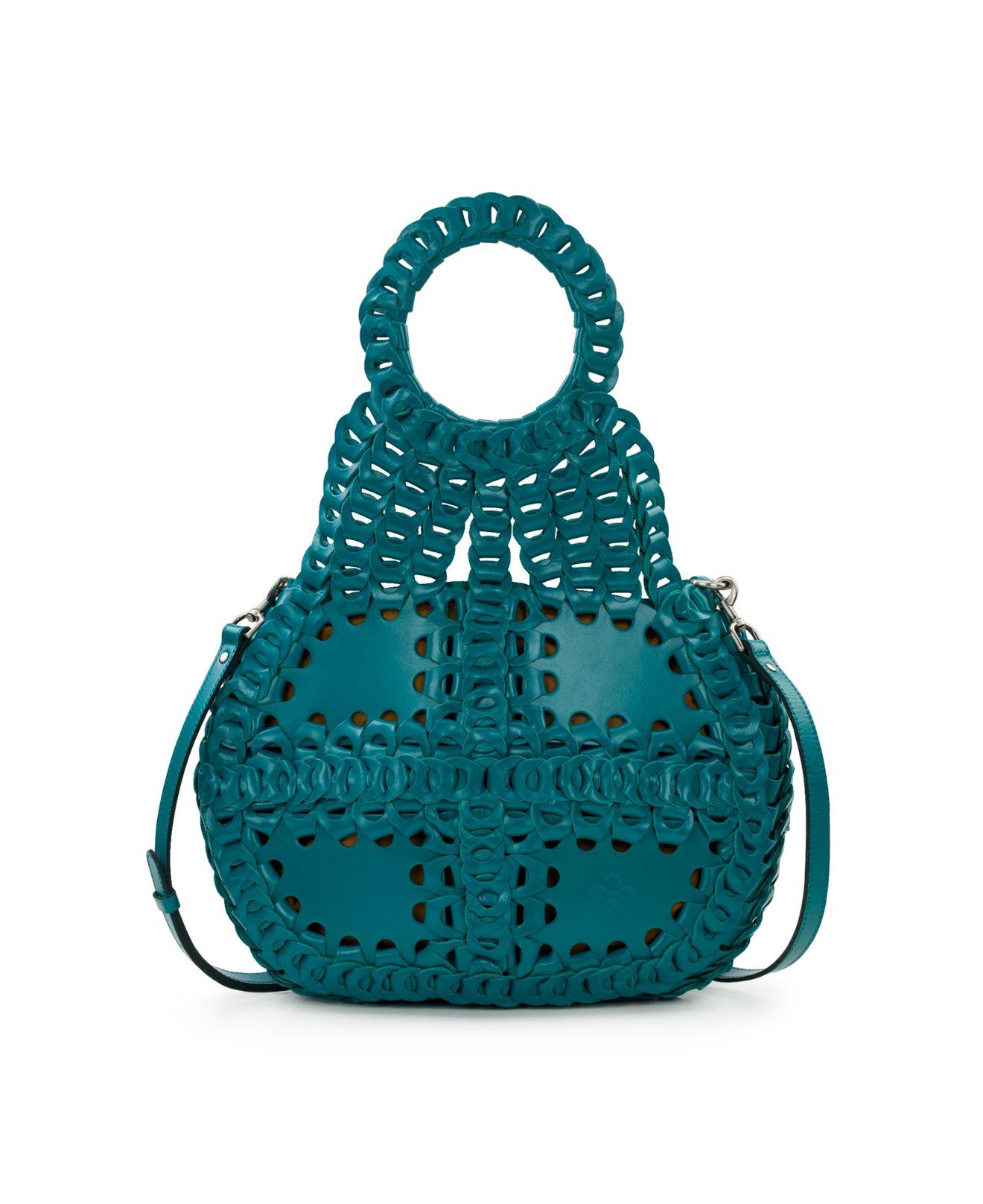 Patricia Nash Pisticci Flapover Extra Large Crossbody Bag in Blue Lyst