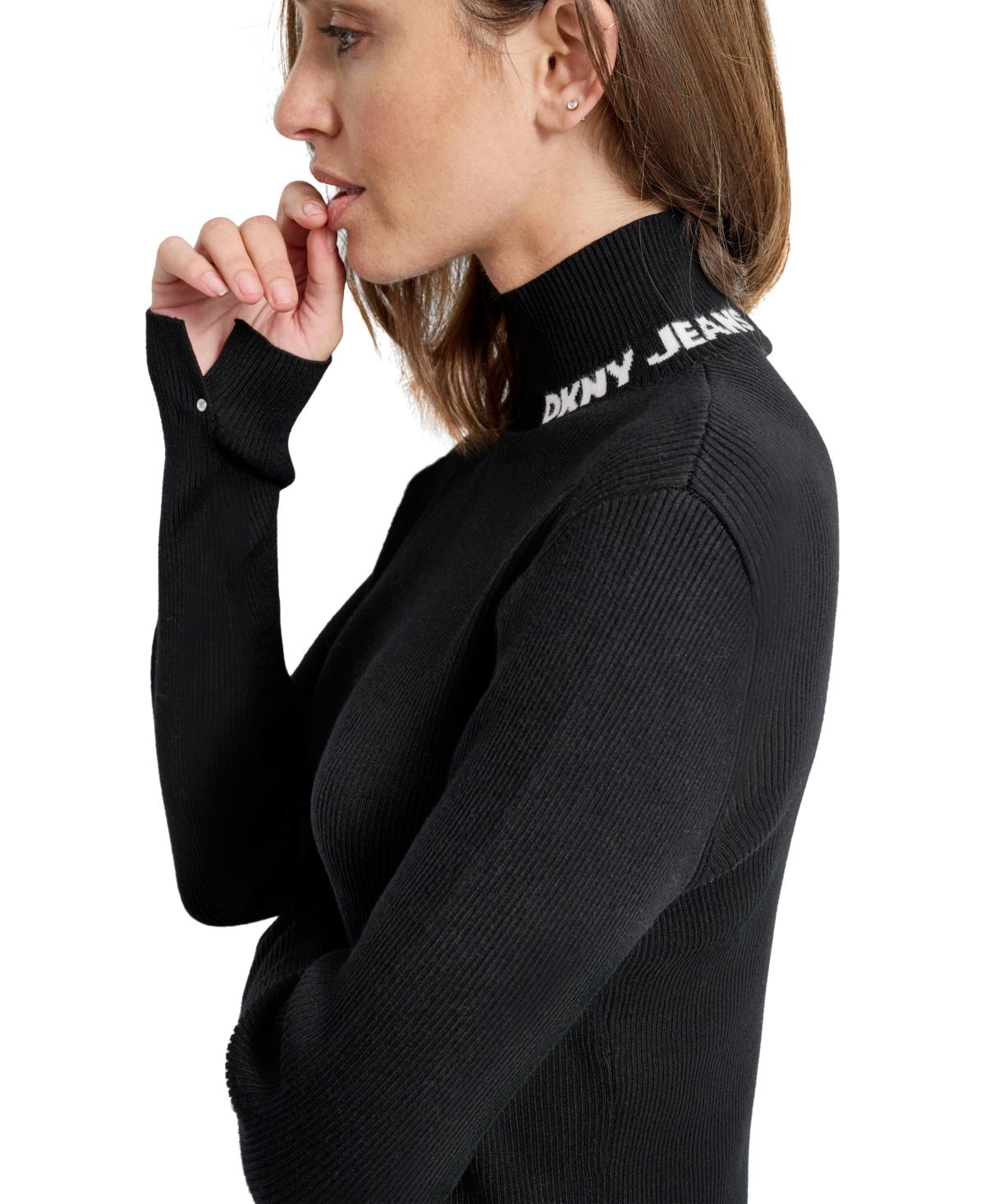 Cotton Sweater Dkny Sweater Macy's Dkny Turtleneck DKNY 100