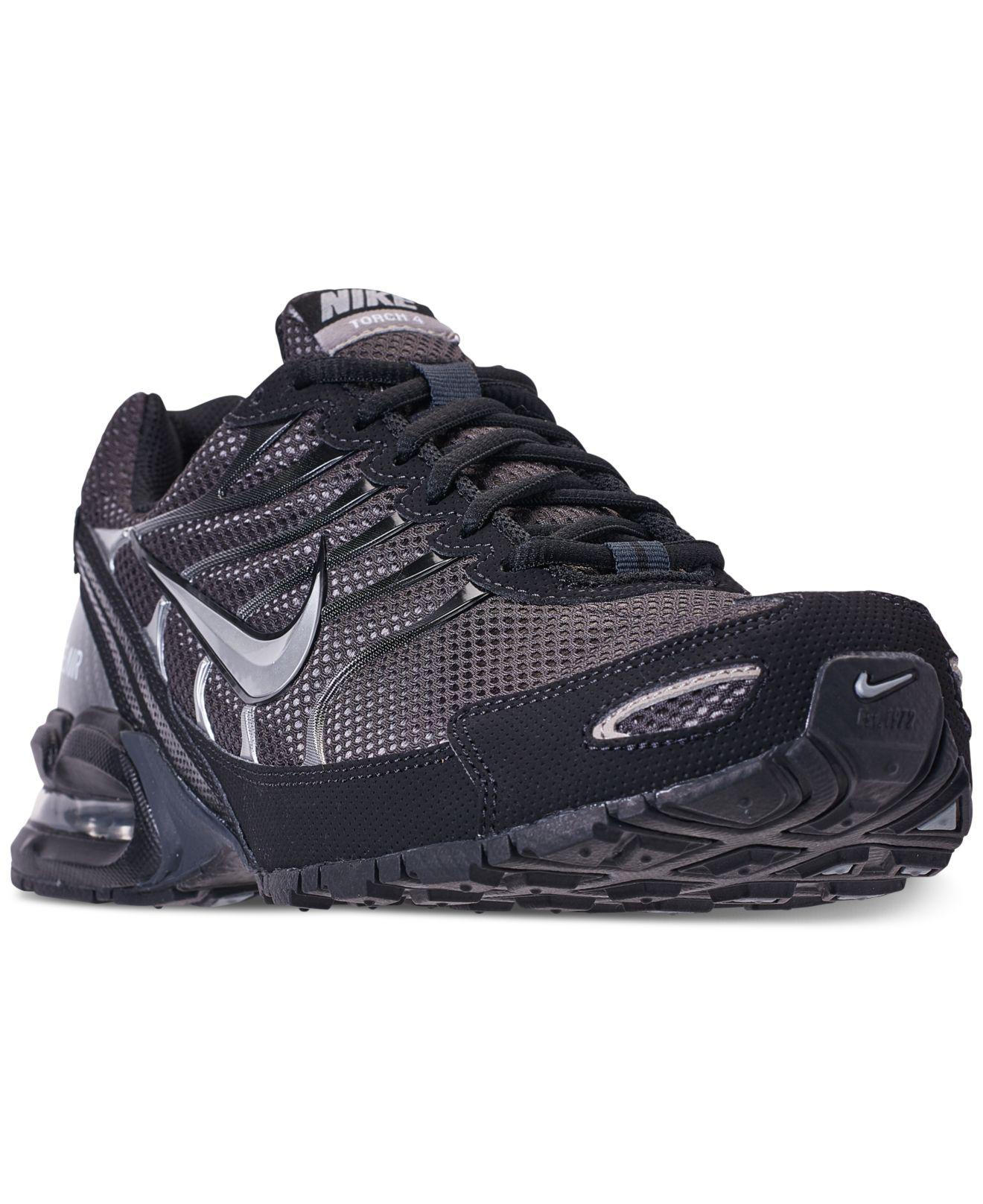 Nike Air Max Torch 4 Running Shoe in Black for Men | Lyst