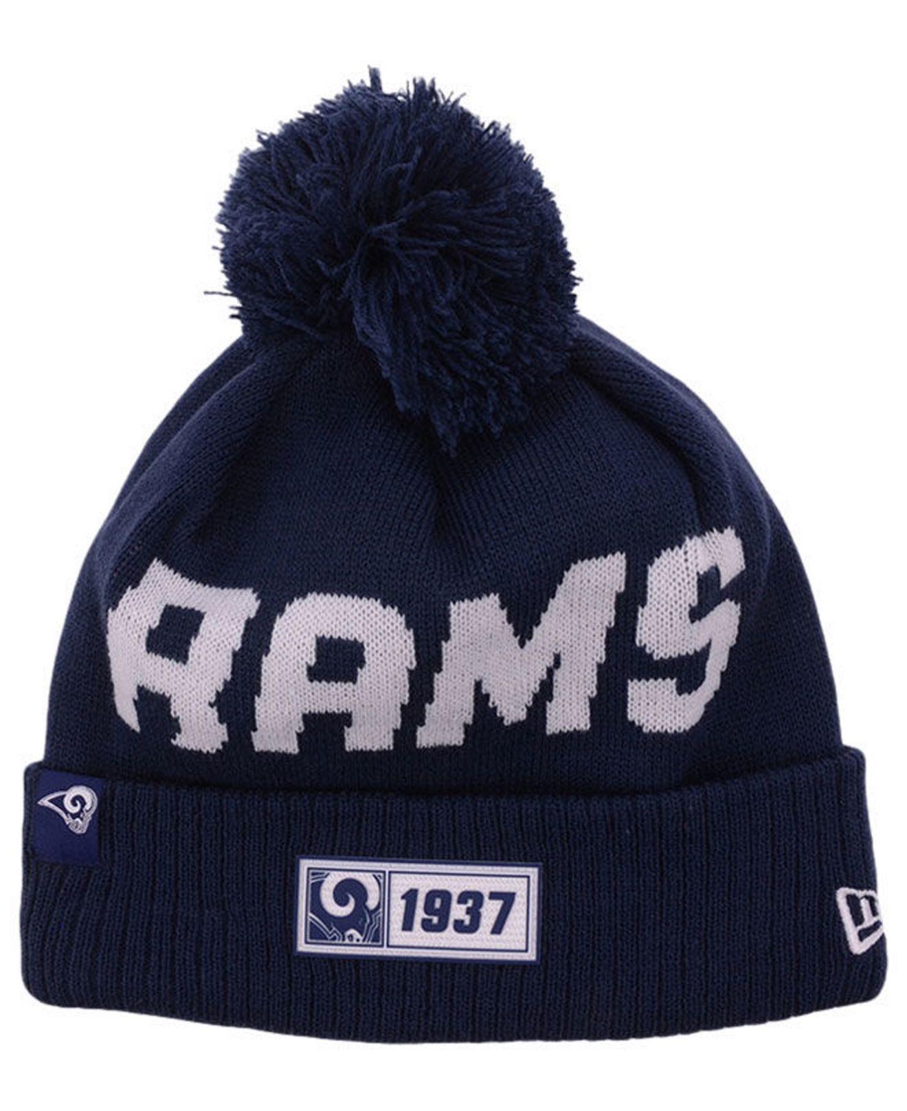 la rams stocking cap