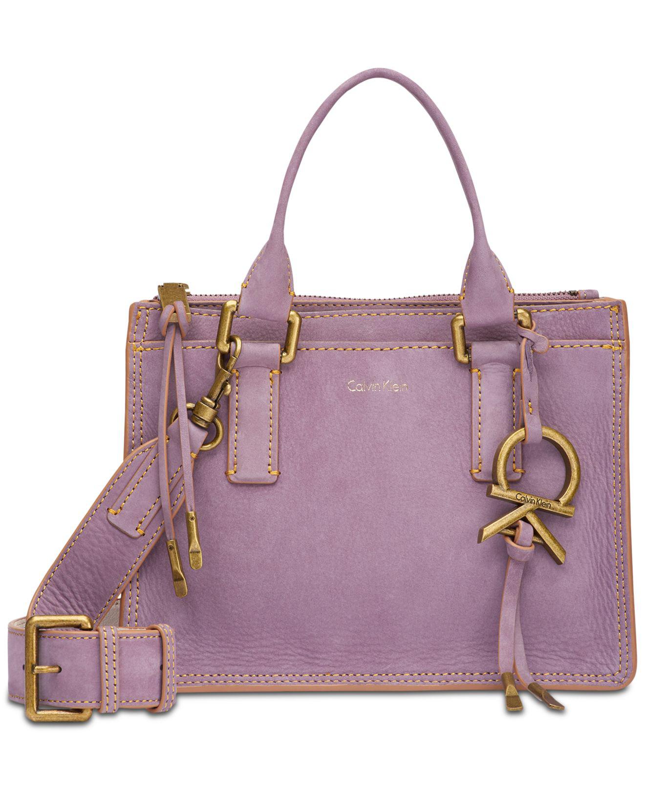 calvin klein purple bag