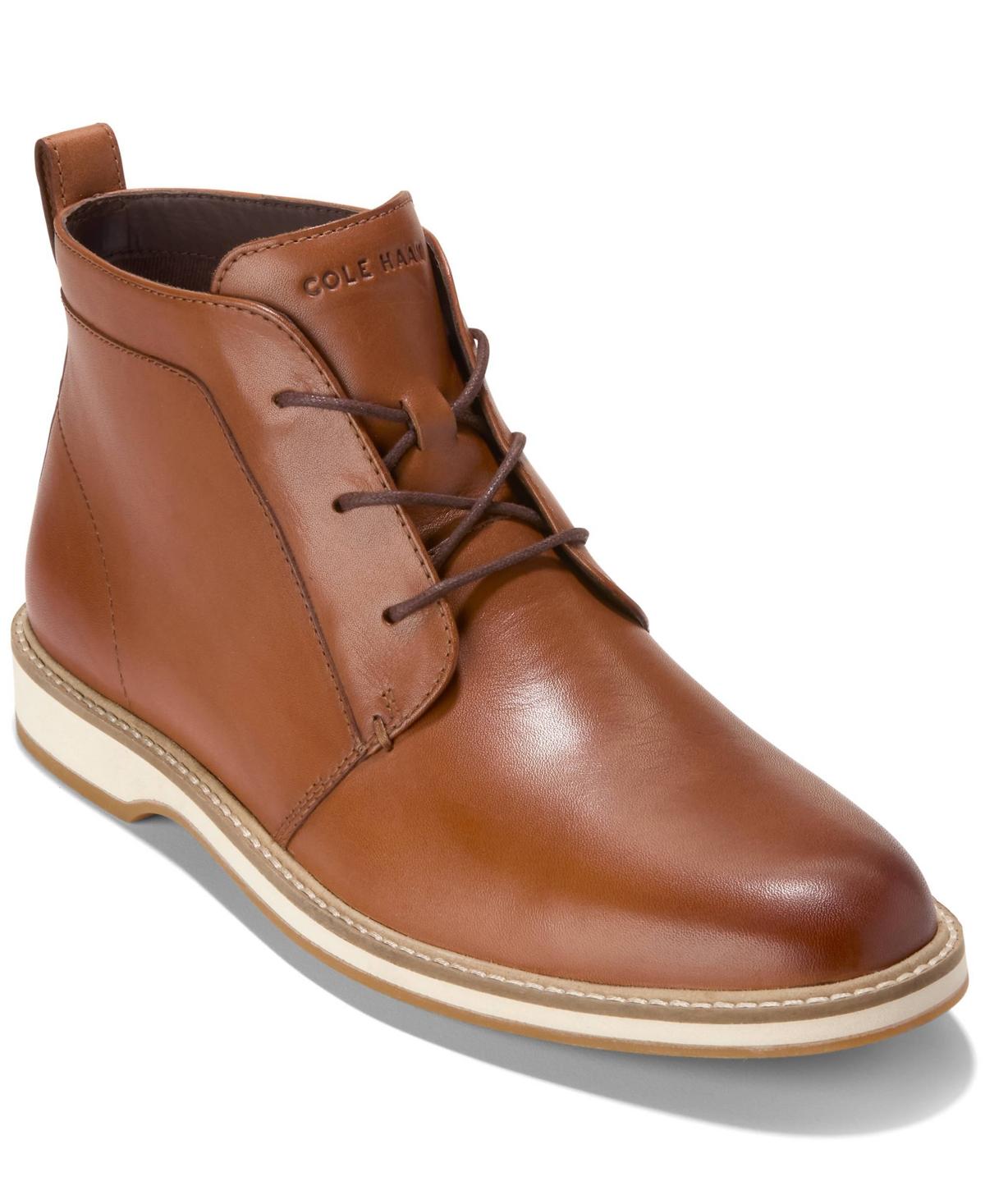 Cole Haan Keaton Moc Toe Brown Leather Boot Waterproof C23951 Men’s Shoe Size 12 Cole Haan Biker Boots for Men for Sale | Shop New & Used  main image 2