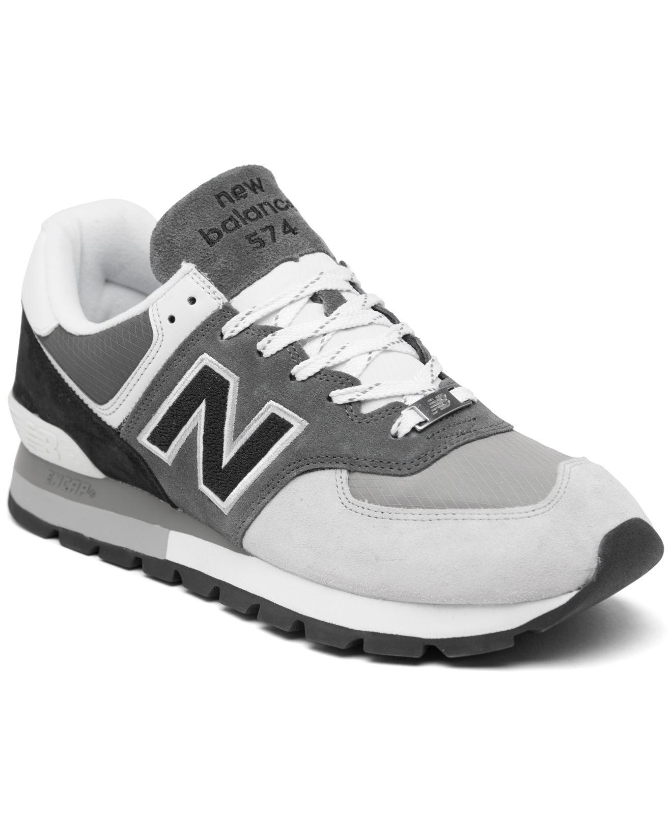 New Balance 574 Rugged Casual Sneakers From Finish Line in Gray for Men