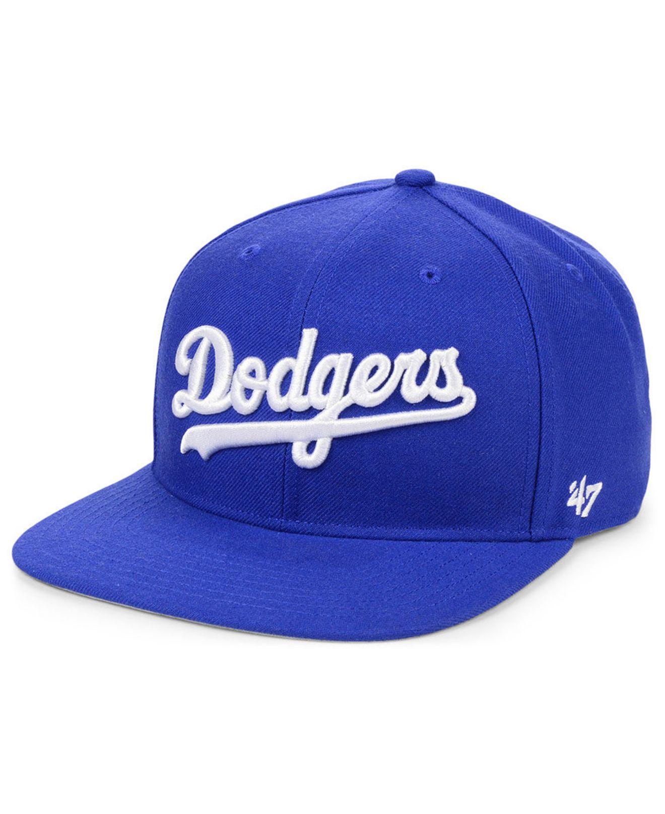 dodgers script hat
