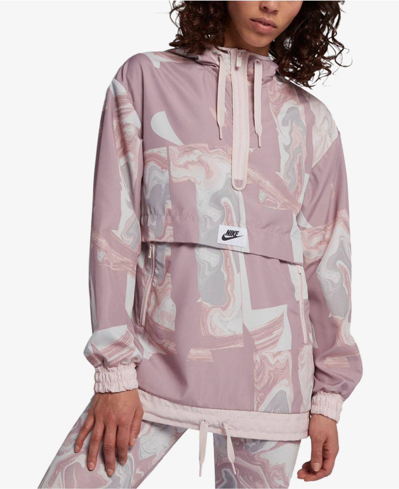 nike marble jacket
