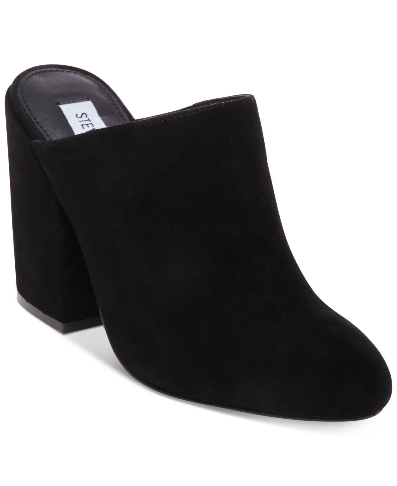 steve madden mule block heel