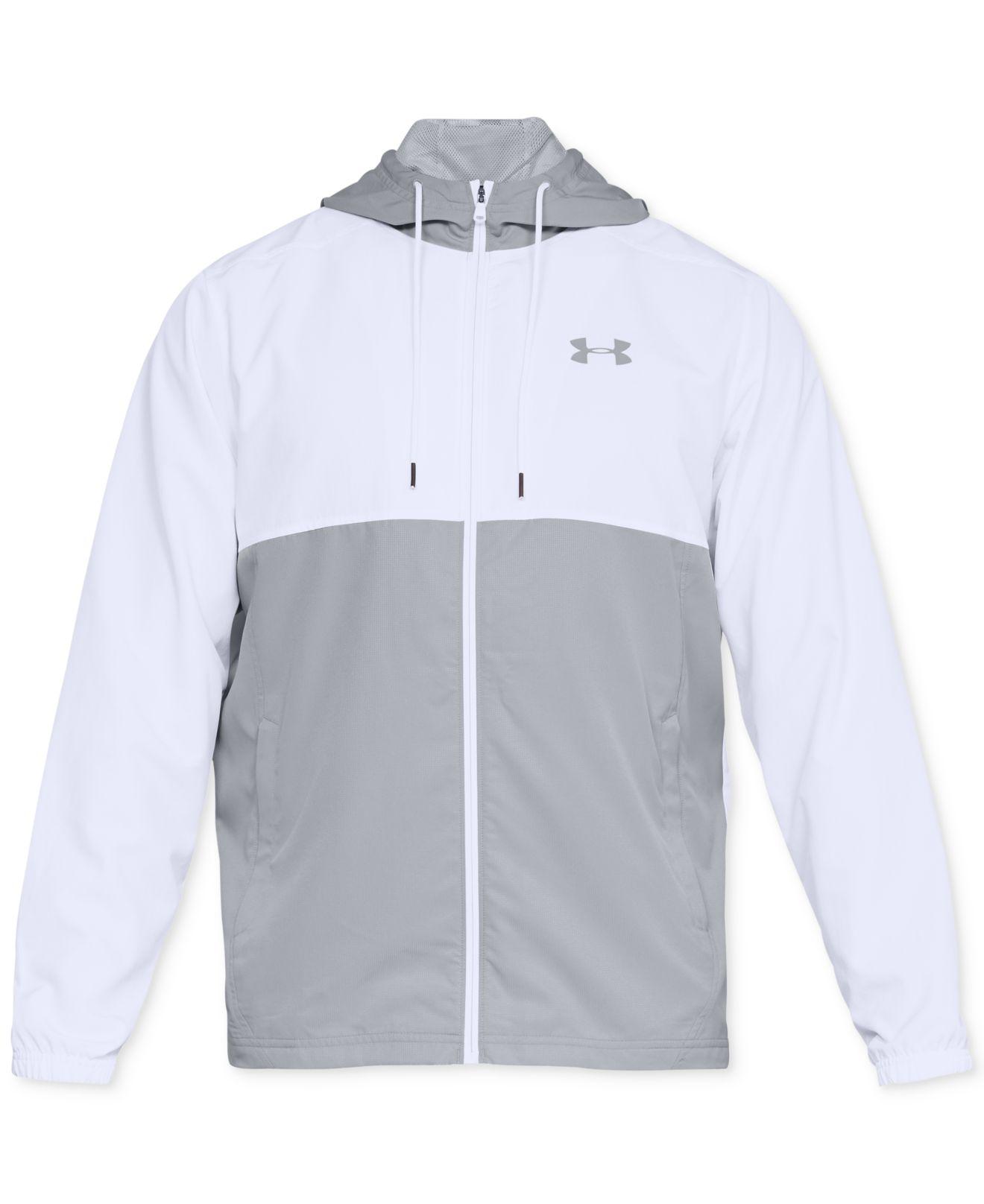 under armor pullover windbreaker