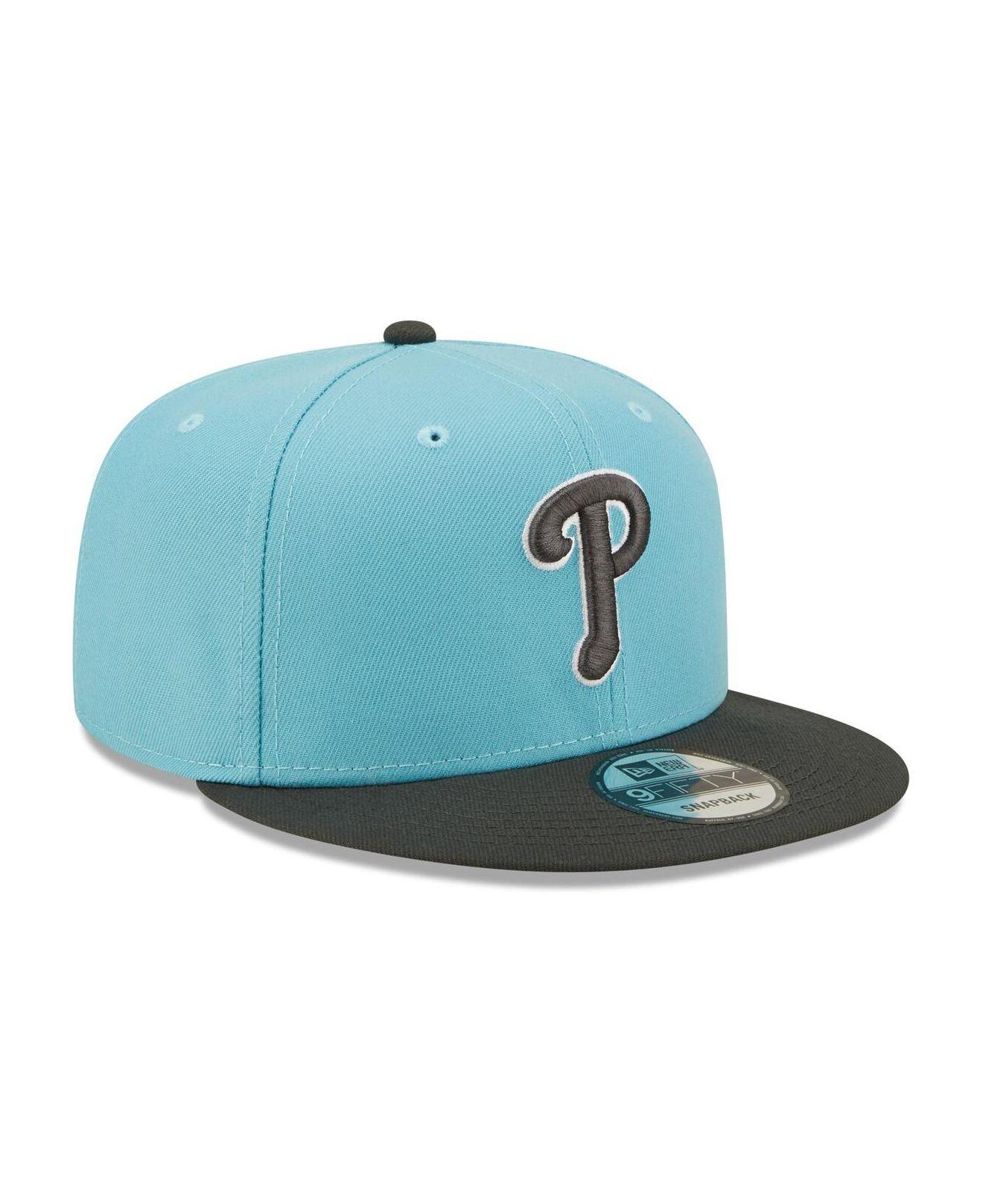 New Era Men's New Era Light Blue/ Philadelphia Phillies Spring Basic  Two-Tone 9FIFTY Snapback Hat