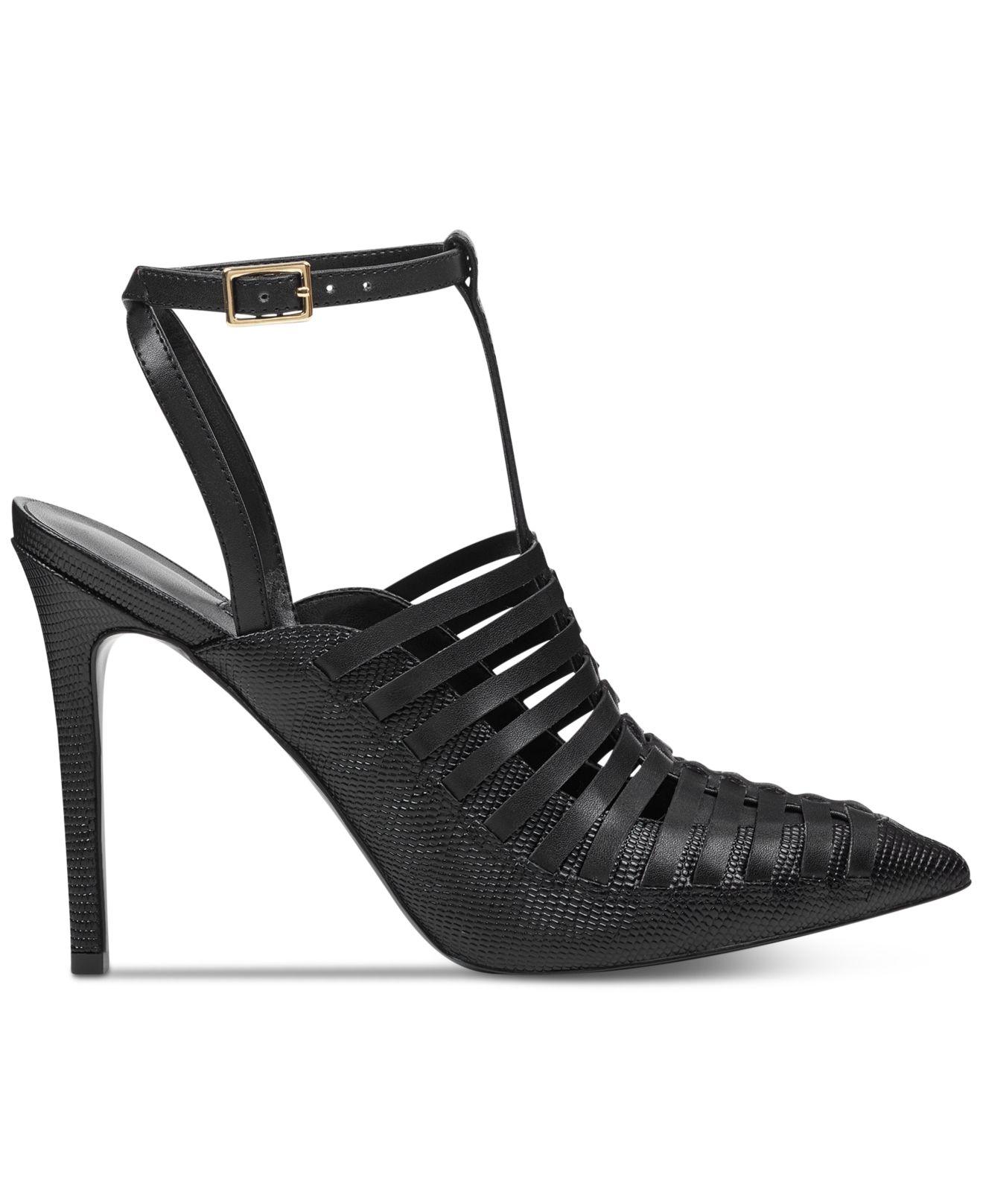 tlank strappy pumps