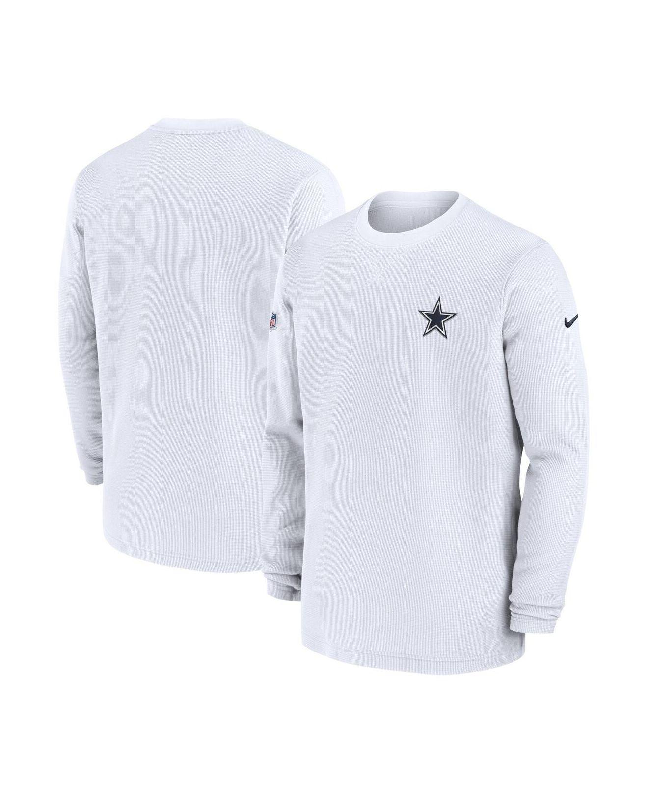 Nike White Dallas Cowboys 2023 Sideline Long Sleeve Performance T-shirt ...