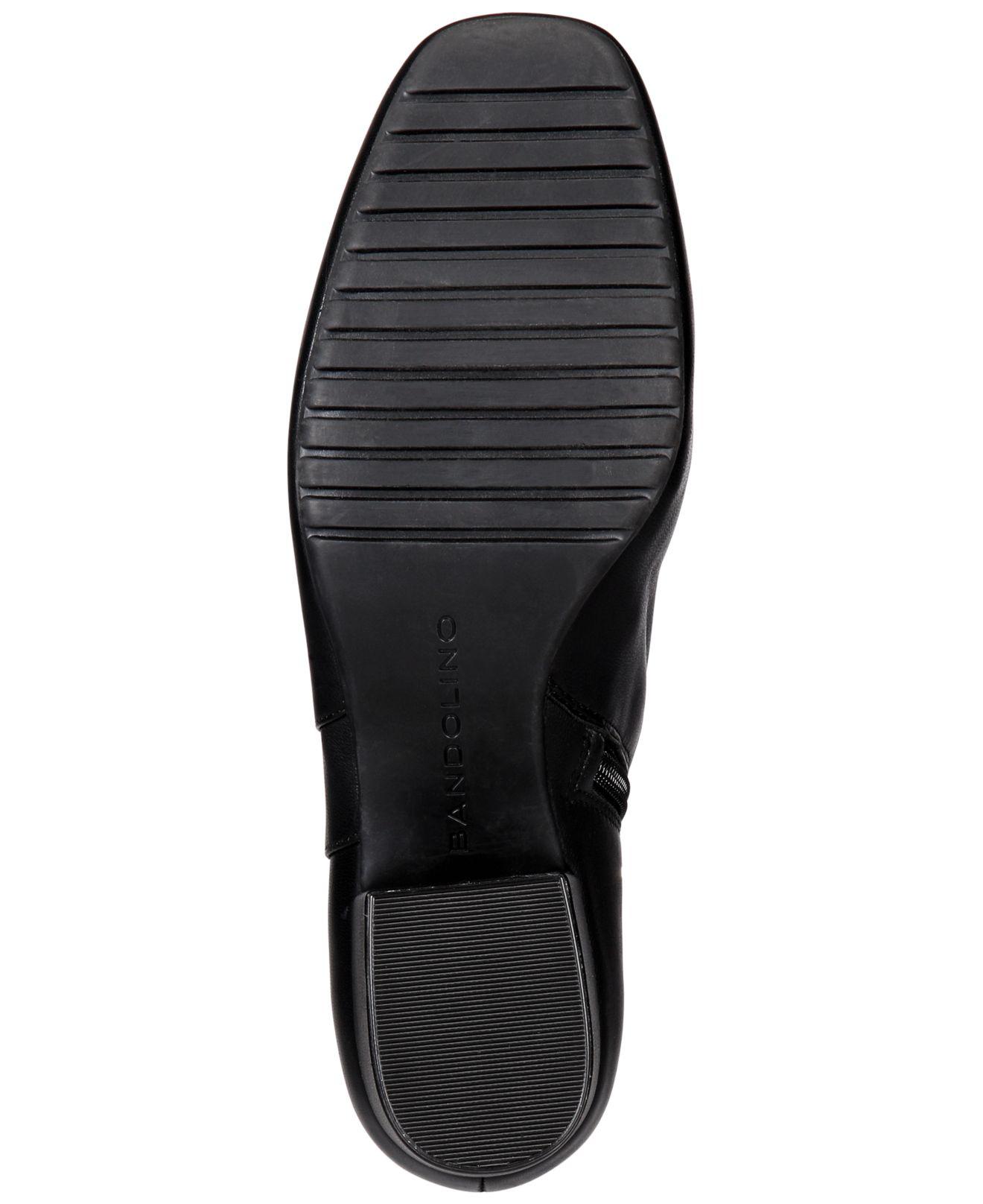 bandolino faruka block heel zip booties