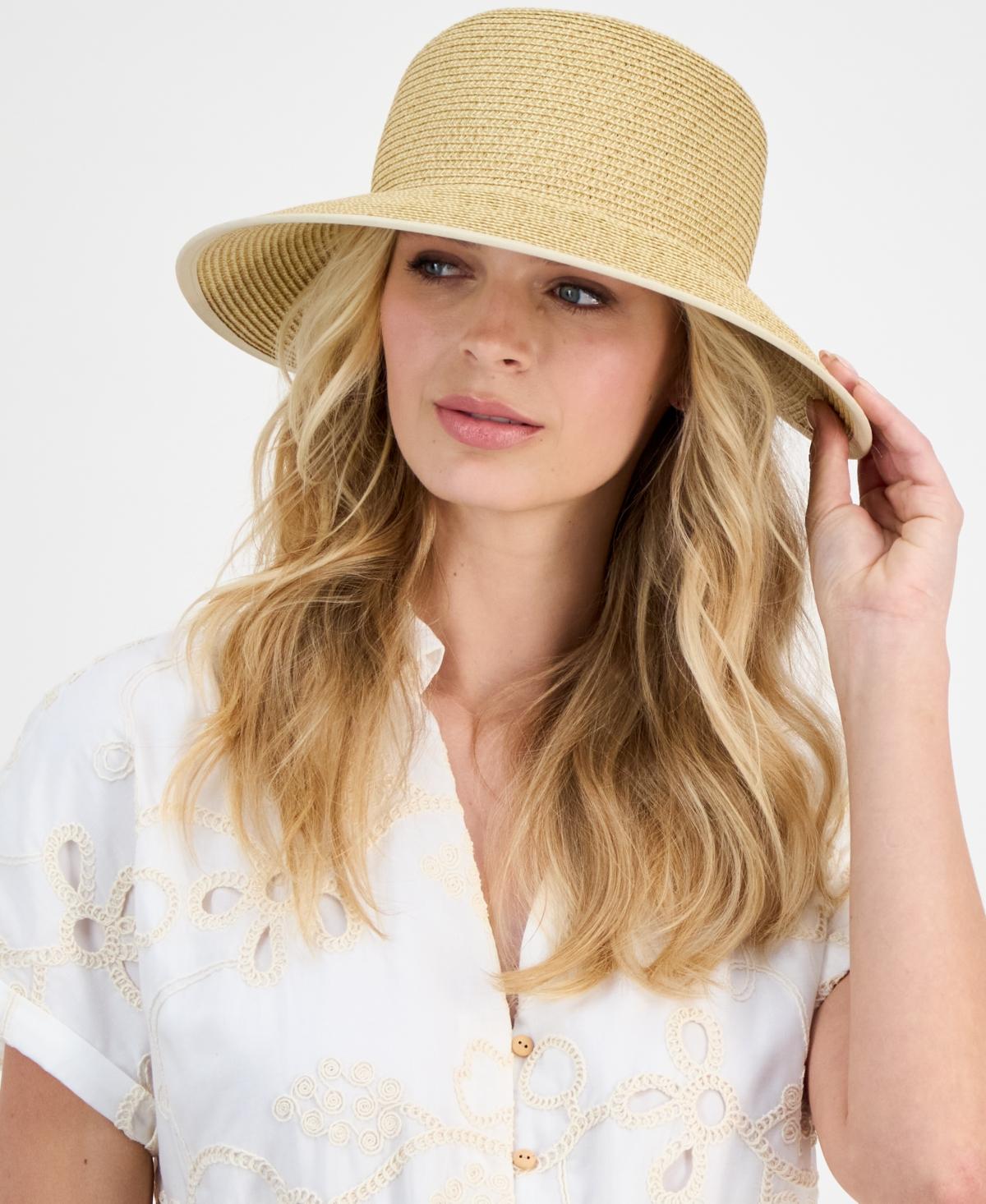 Giani Bernini Elevated Straw Face Framer Hat in Natural | Lyst display picture 1