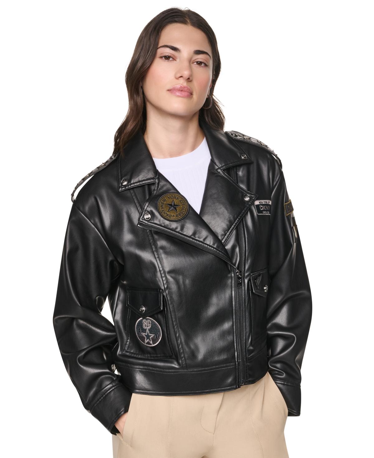 ダナ・キャラン【 DKNY 】レザー ライダース ジャケット DKNY ライダースジャケット DKNY (ダナキャラン ニューヨーク) レザー