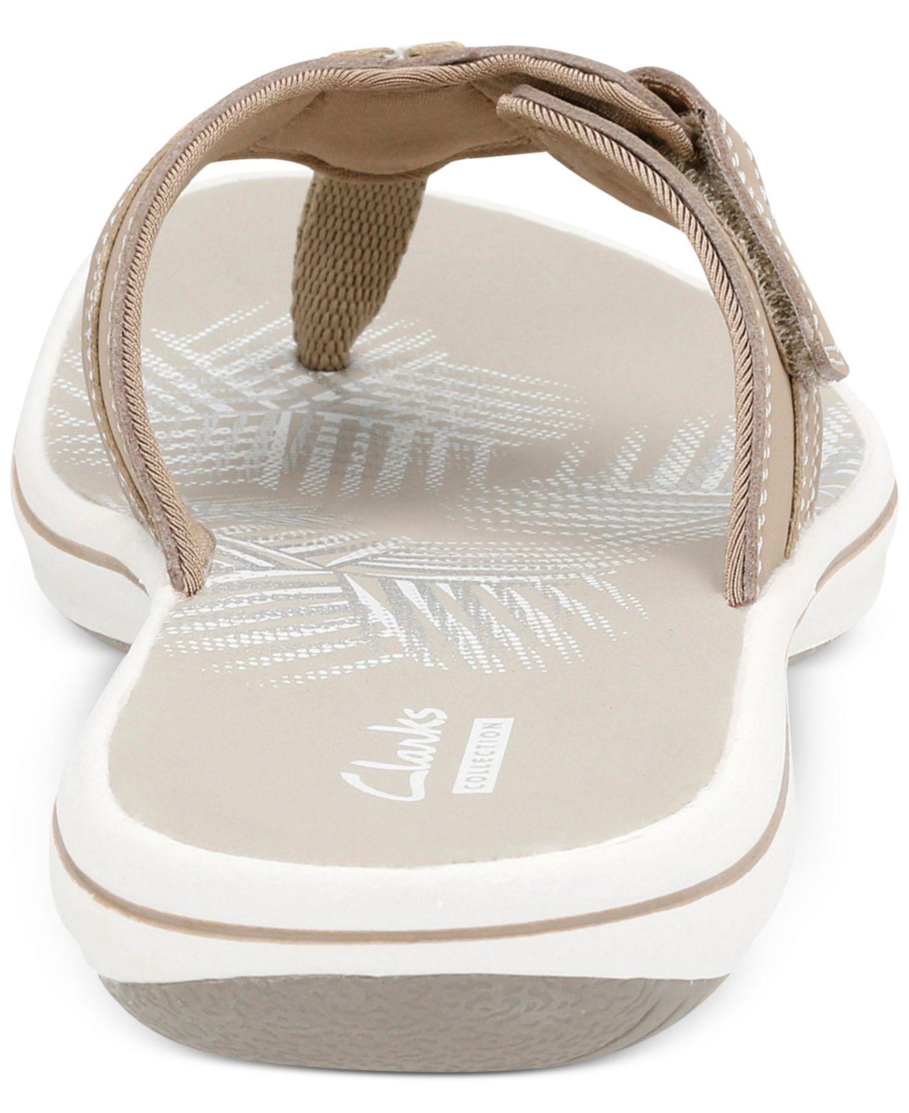 clarks brinkley bree flip flops