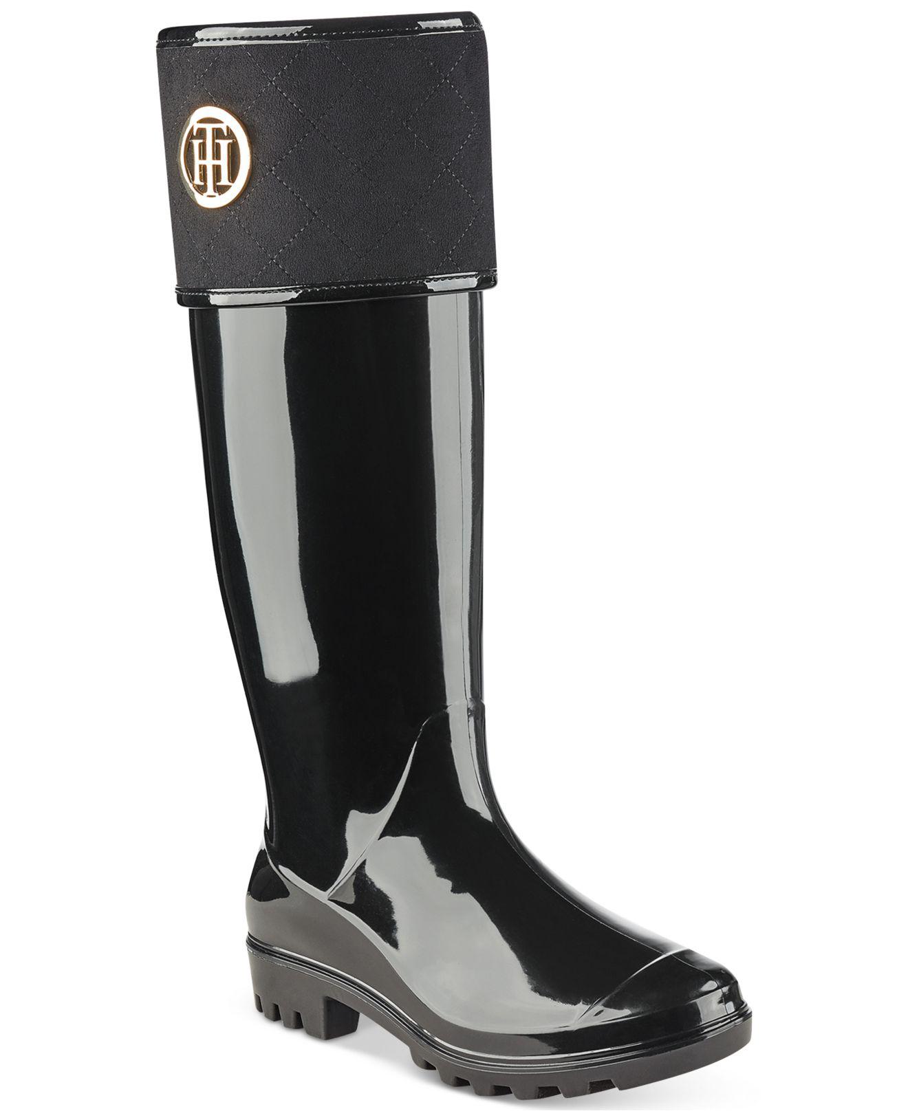 tommy hilfiger freez rain boots