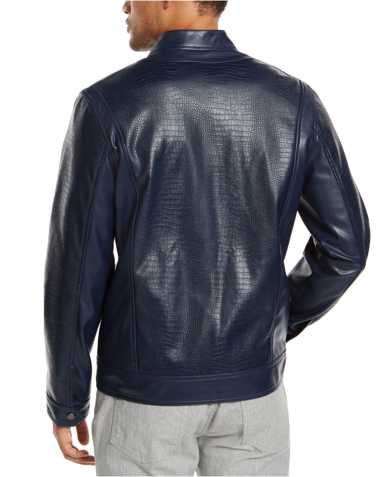 macys mens jackets leather