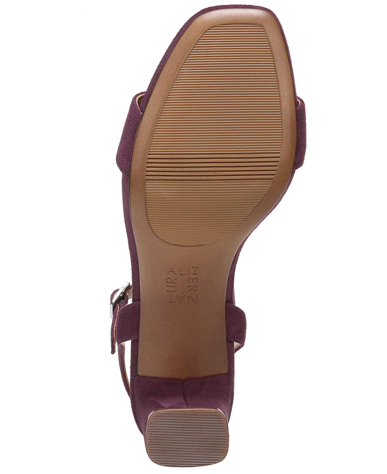 naturalizer ivy ankle strap heels
