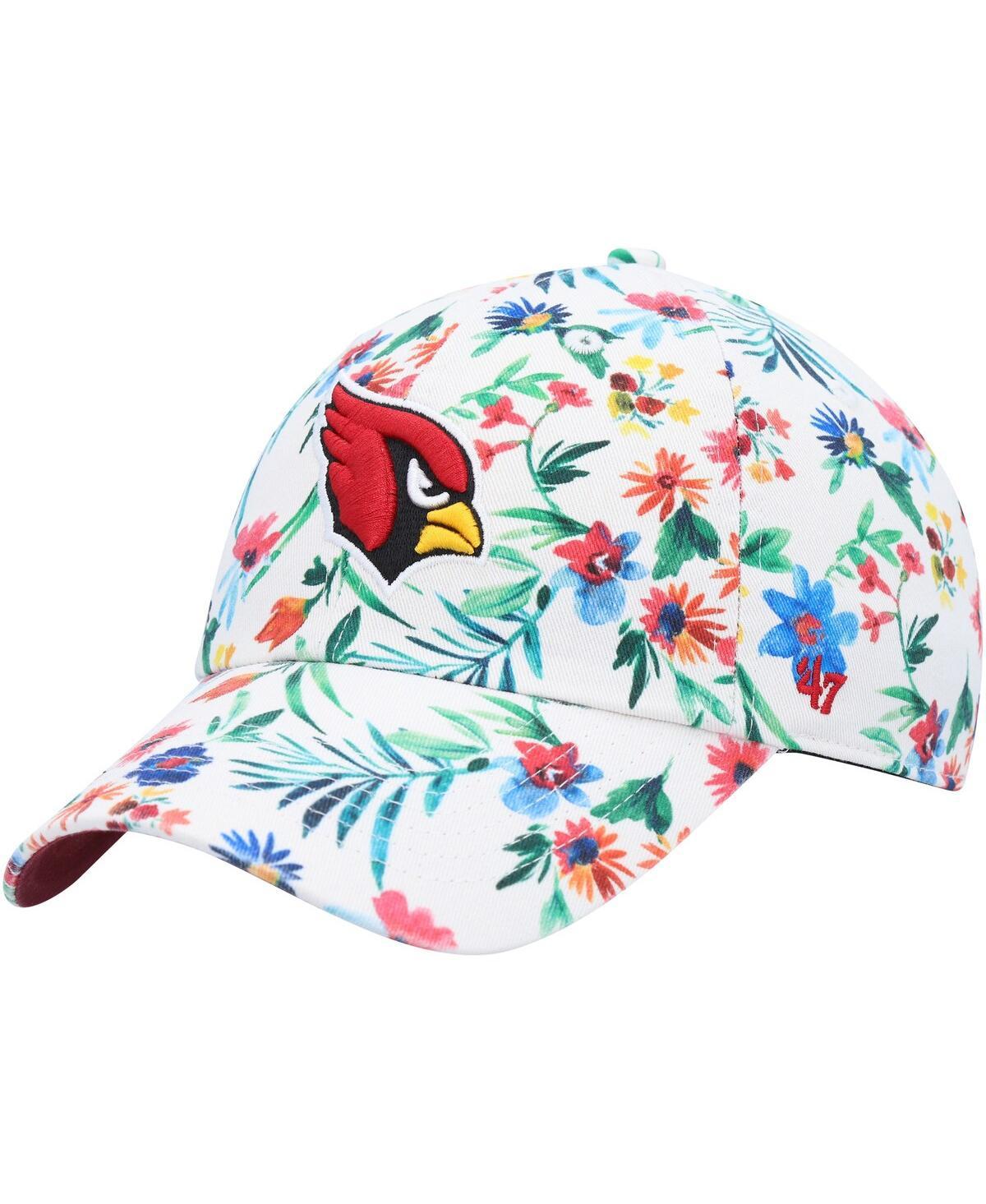 47 St Louis Cardinals White Confetti Clean Up Womens Adjustable Hat