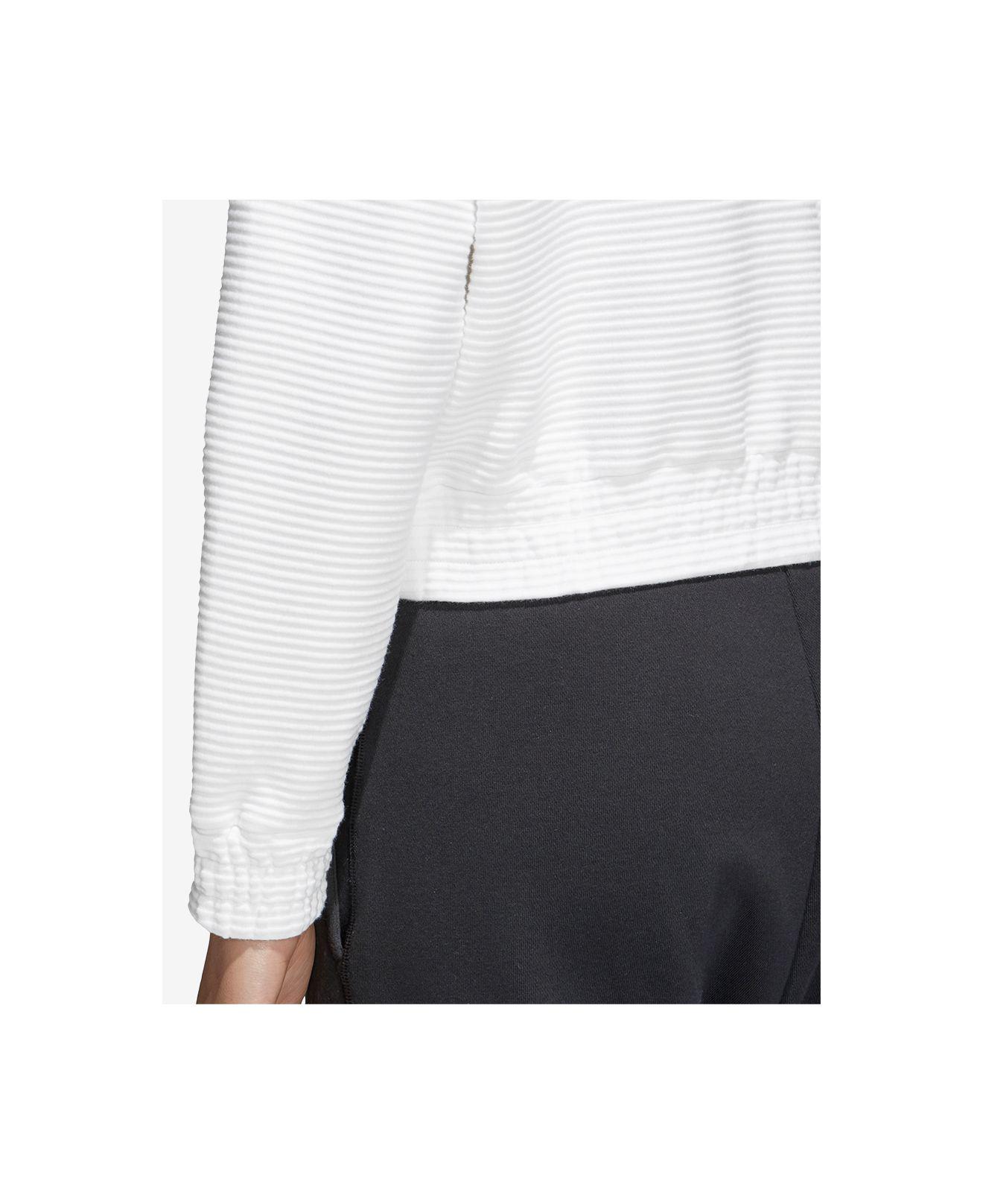 adidas equipment cropped sweatshirt