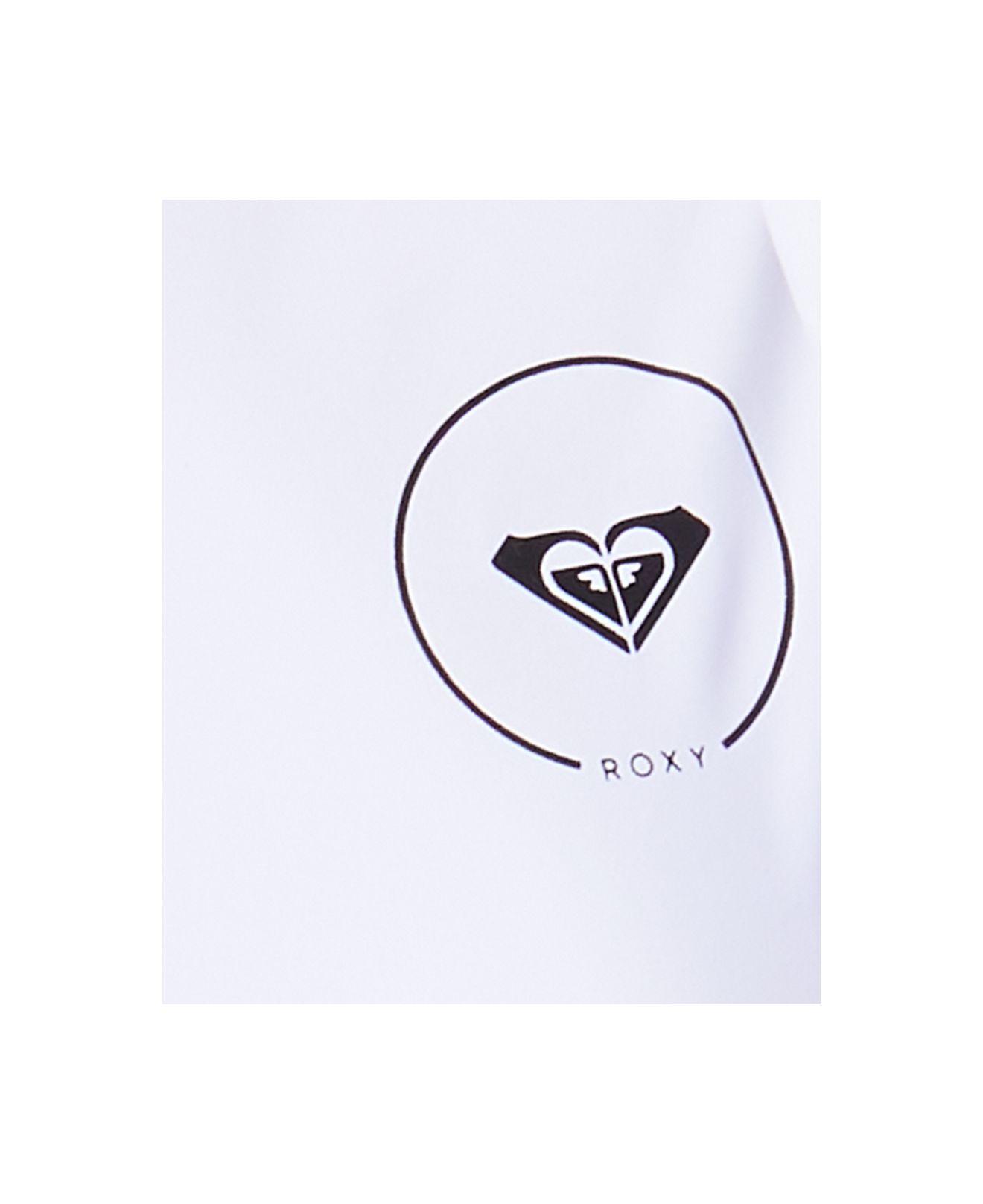 Roxy Synthetic Juniors Enjoy Waves Printed Logo Rashguard In