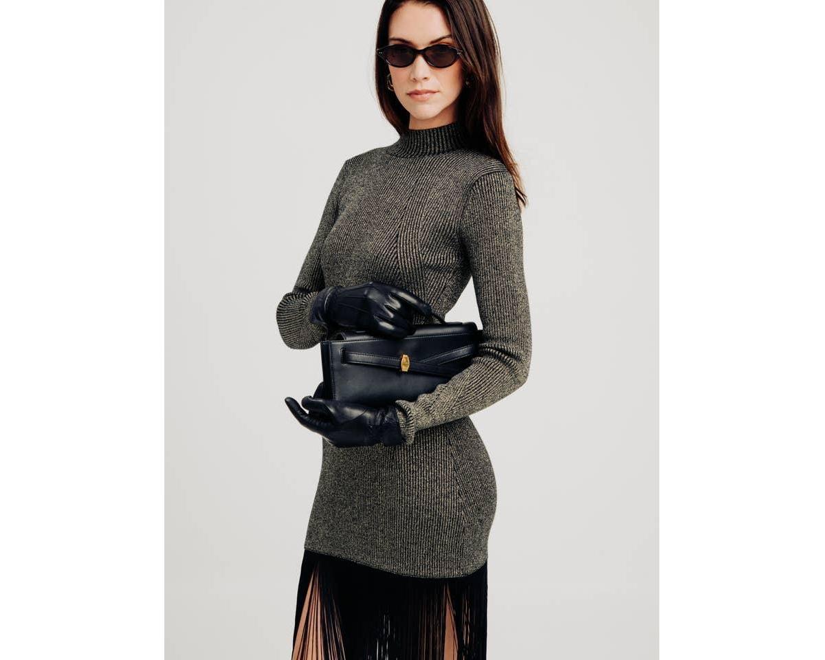 Torn By Ronny Kobo Inara Dress in Black | Lyst