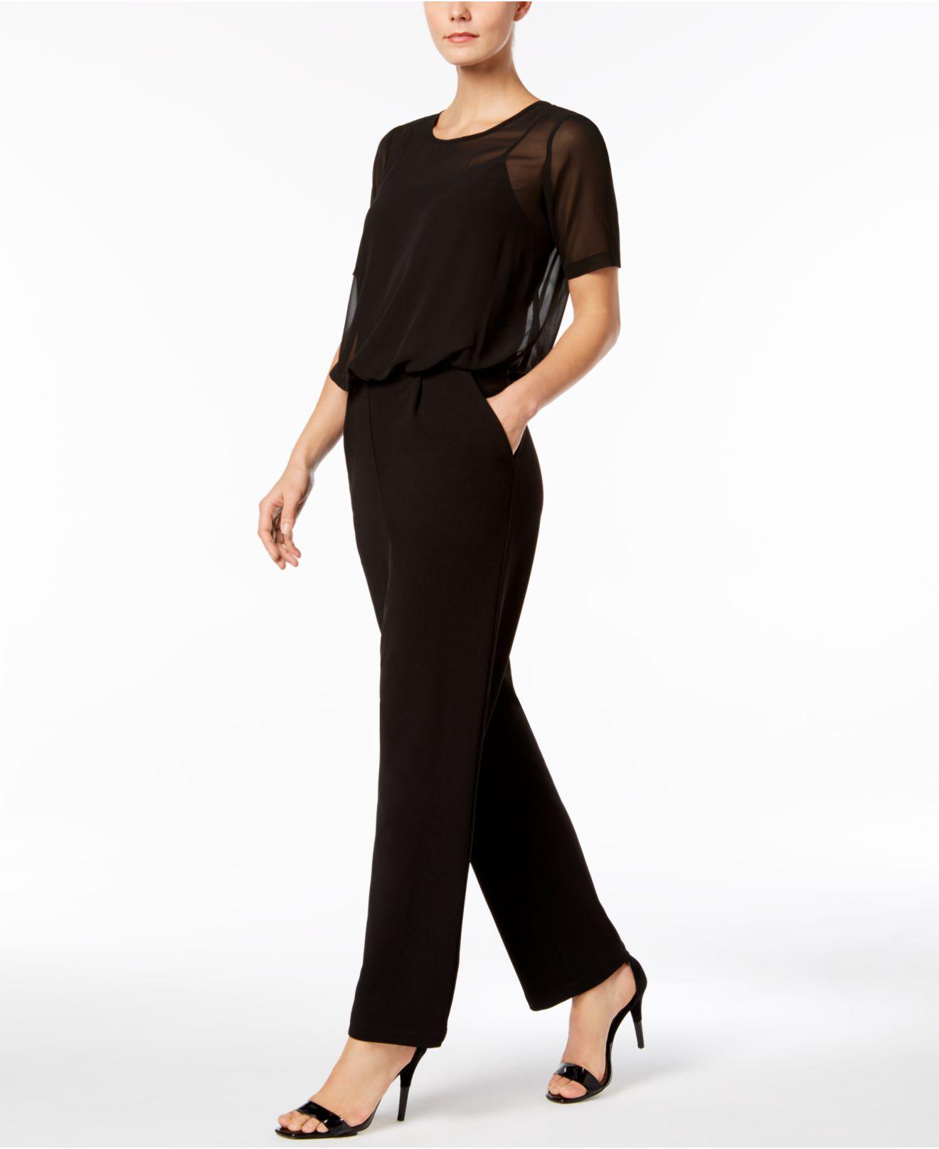 macy's formal jumpsuits