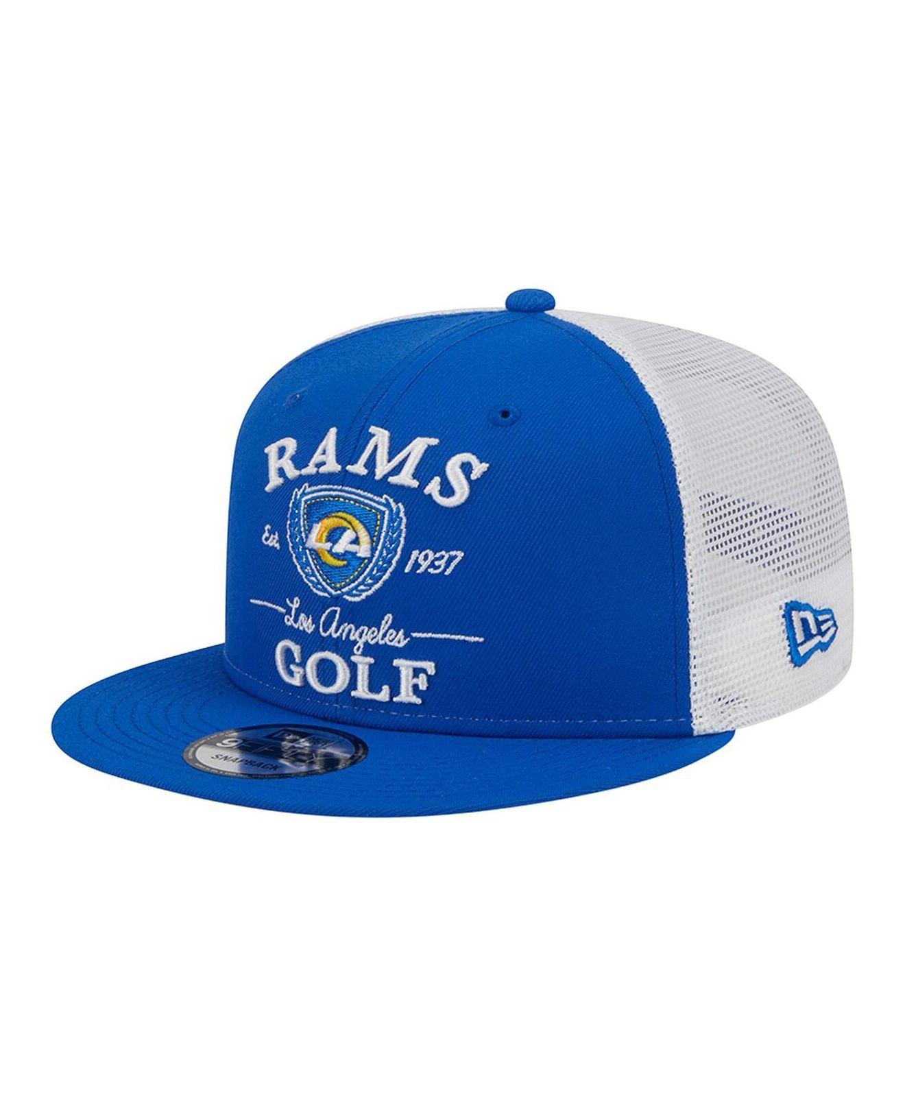 Lids Los Angeles Rams New Era Super Bowl Champions Patch 59FIFTY Fitted Hat  - Khaki/Royal