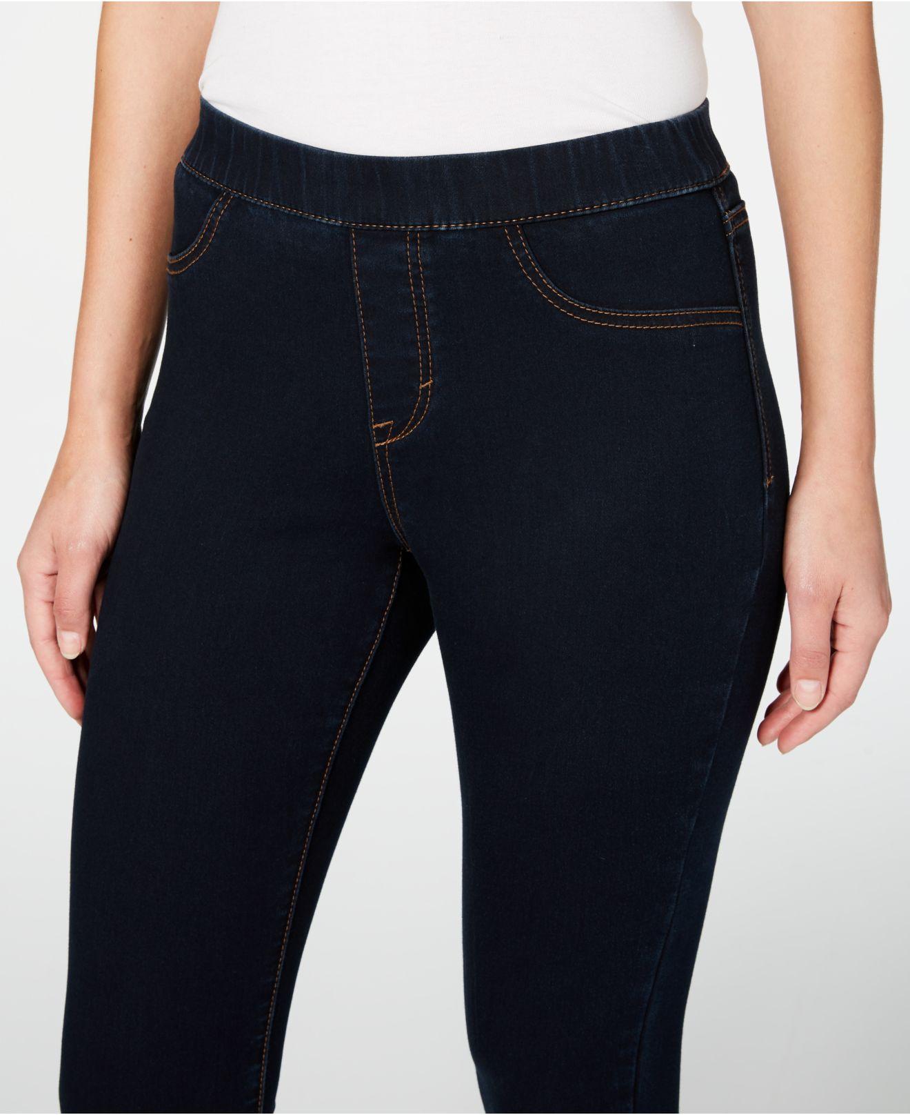 Style & Co. Denim Pull-on Jeggings, Created For Macy's in Rinse (Blue) - Lyst
