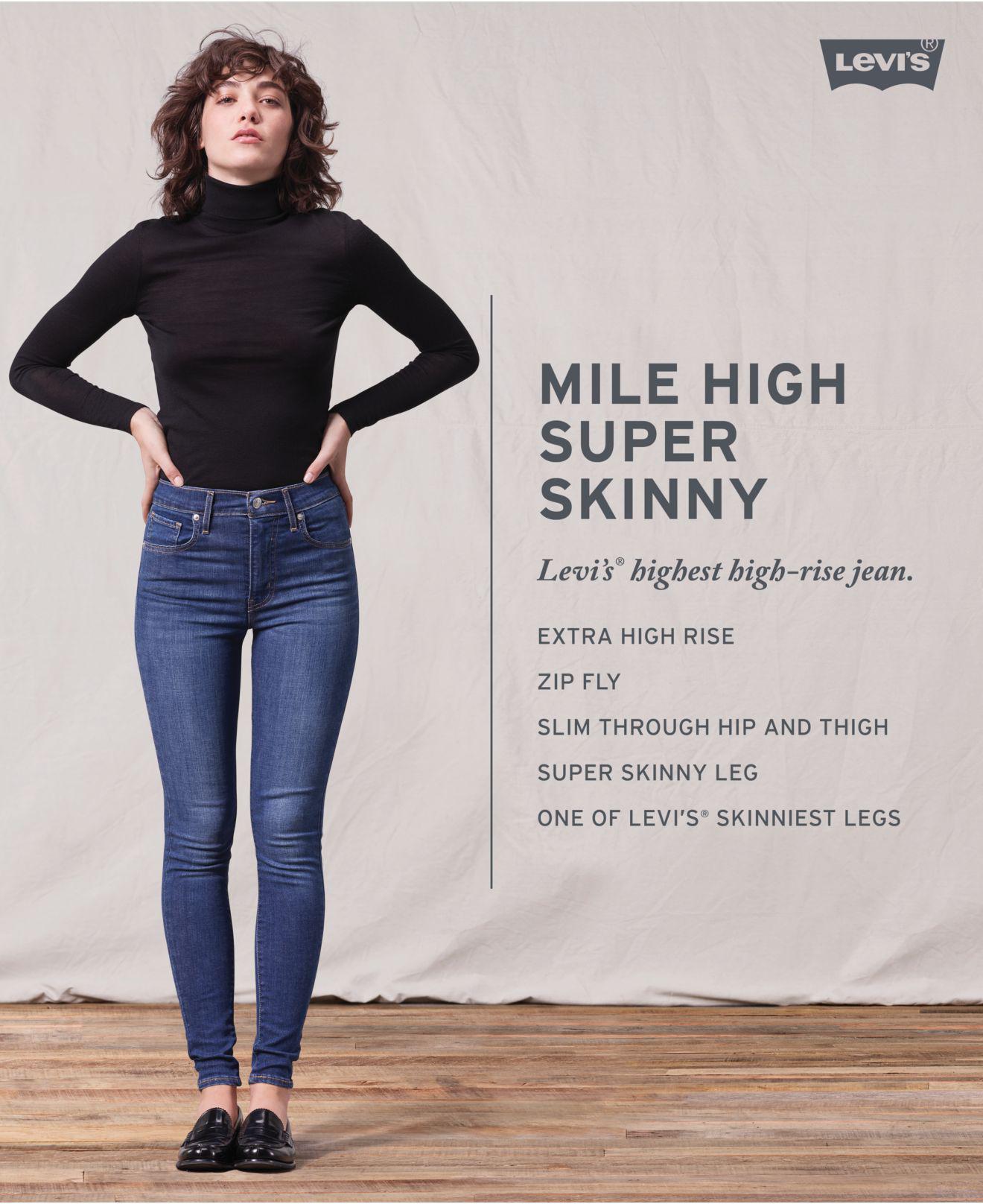Denim ® Mile High Super Skinny Jeans 