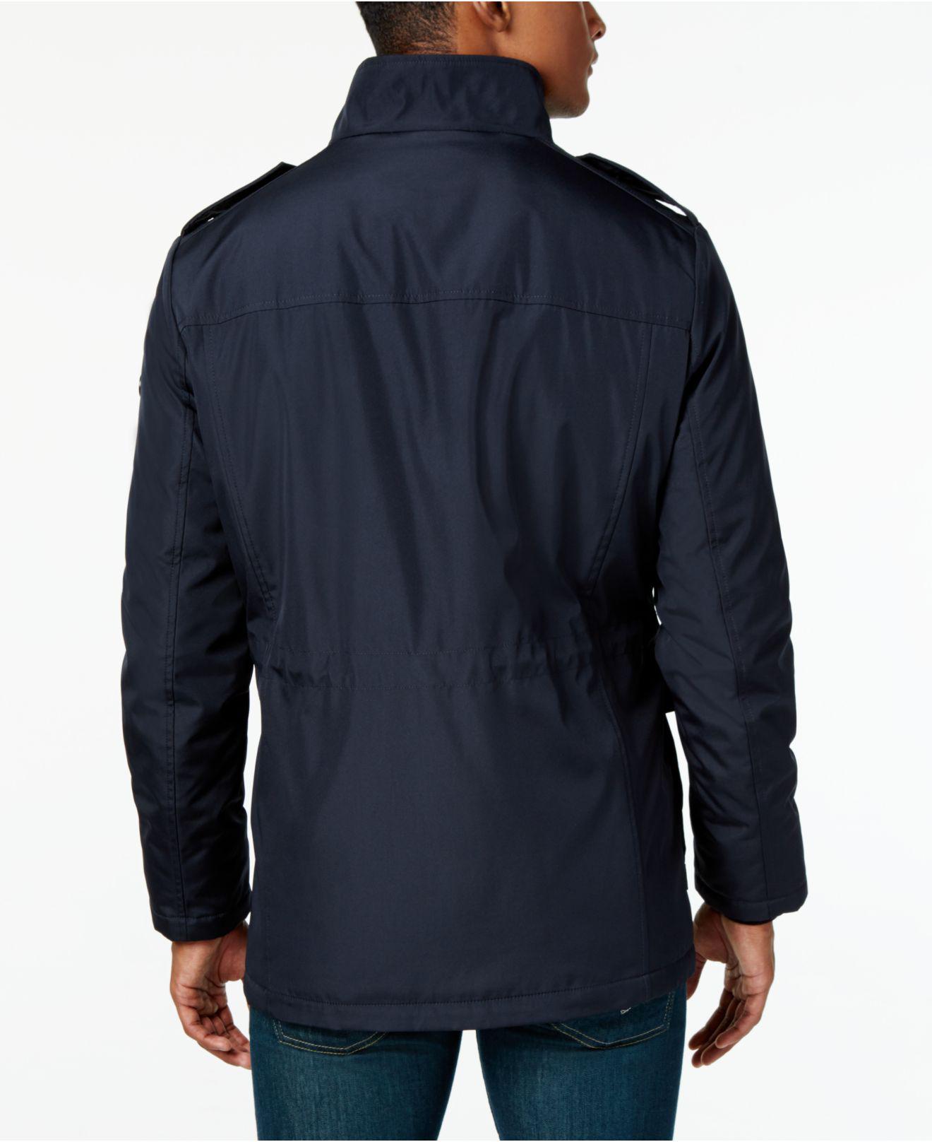 Calvin Klein Men's Four-pocket Utility Jacket in Blue for Men | Lyst