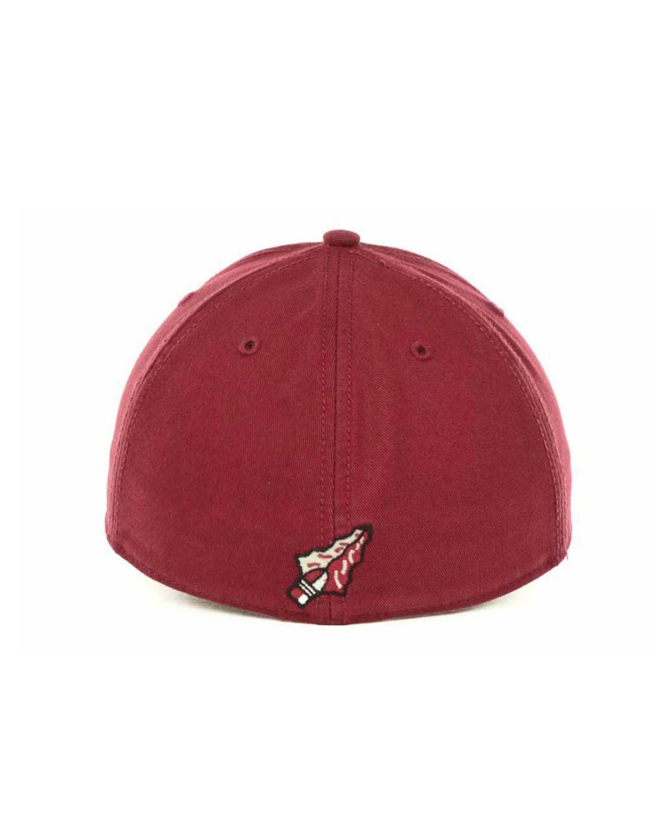 Men's '47 Black Florida State Seminoles Team Franchise Fitted Hat