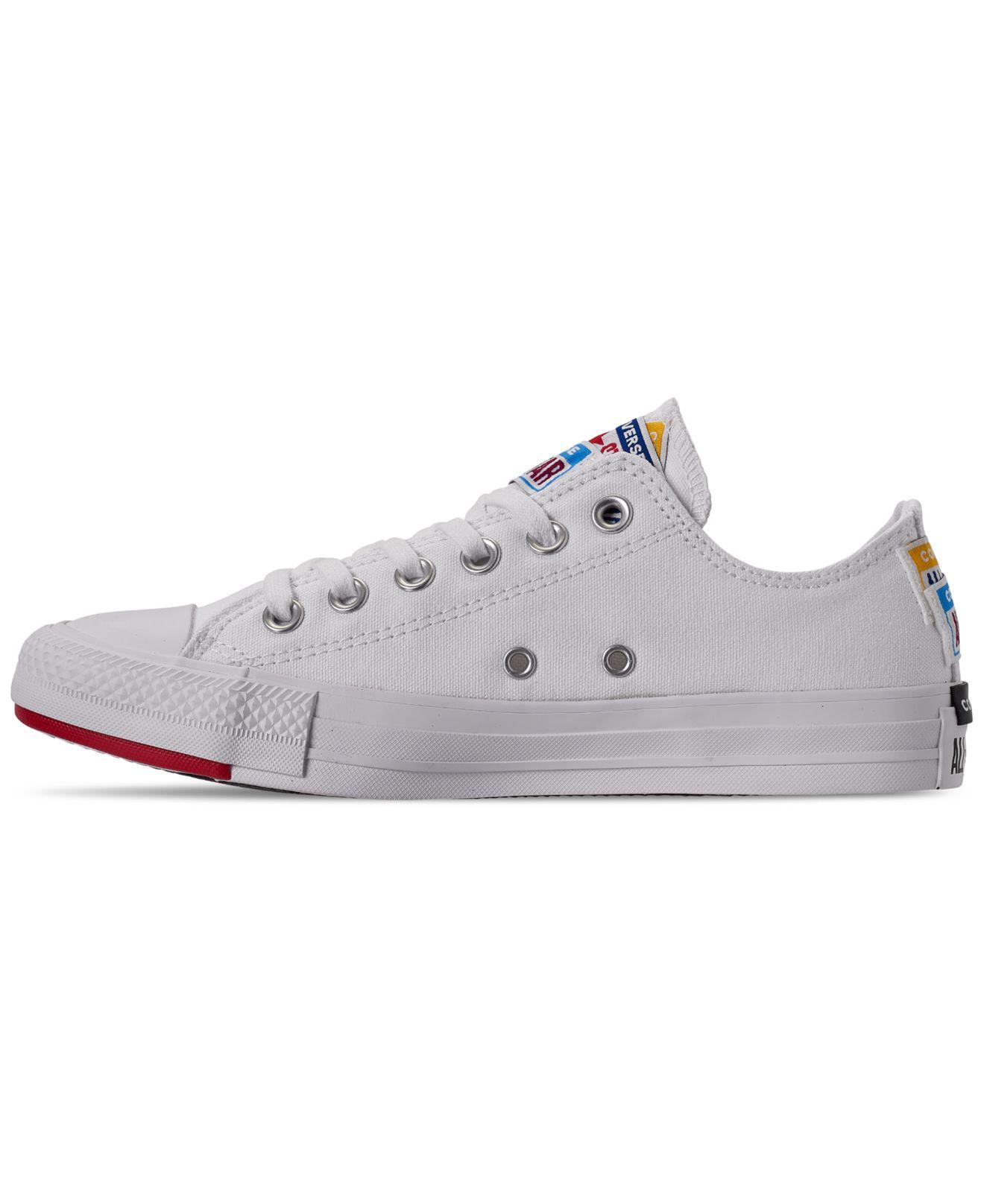 Converse Lace Unisex Logo Play Chuck Taylor All Star Casual Sneakers From Finish Line In White Lyst
