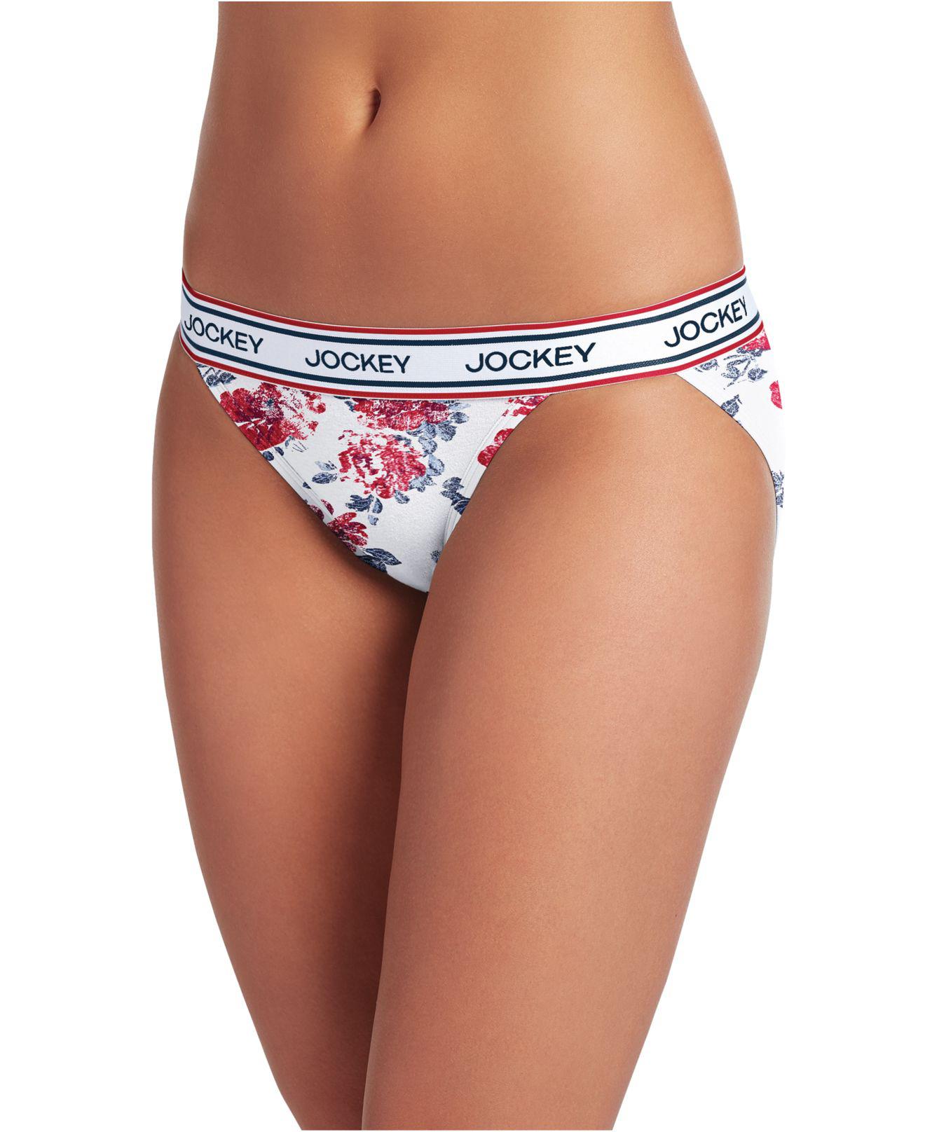 Jockey Cotton Retro Stripe String Bikini 2252, First At Macy's, Also