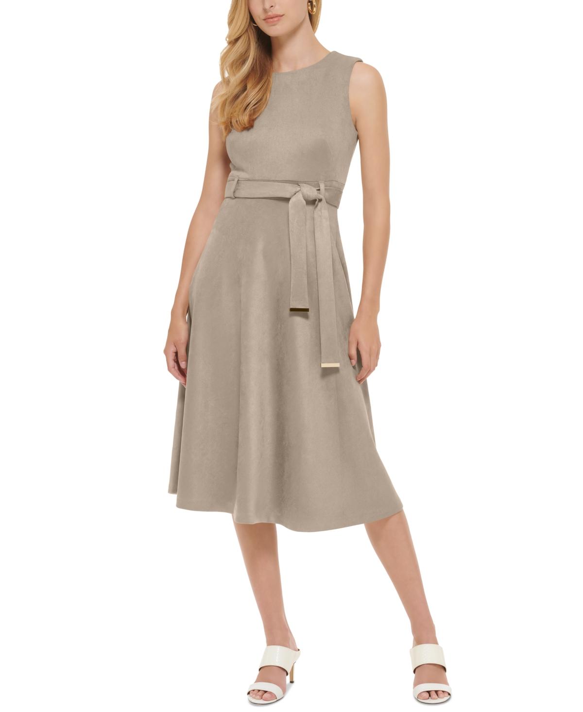 Calvin klein linen dress best sale