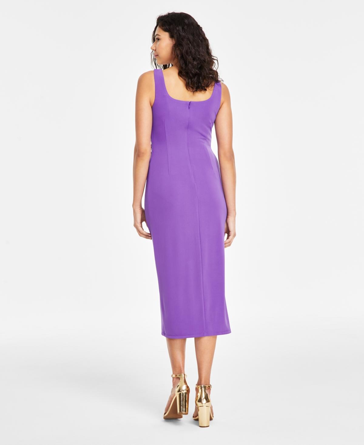 Anne klein purple dress discount