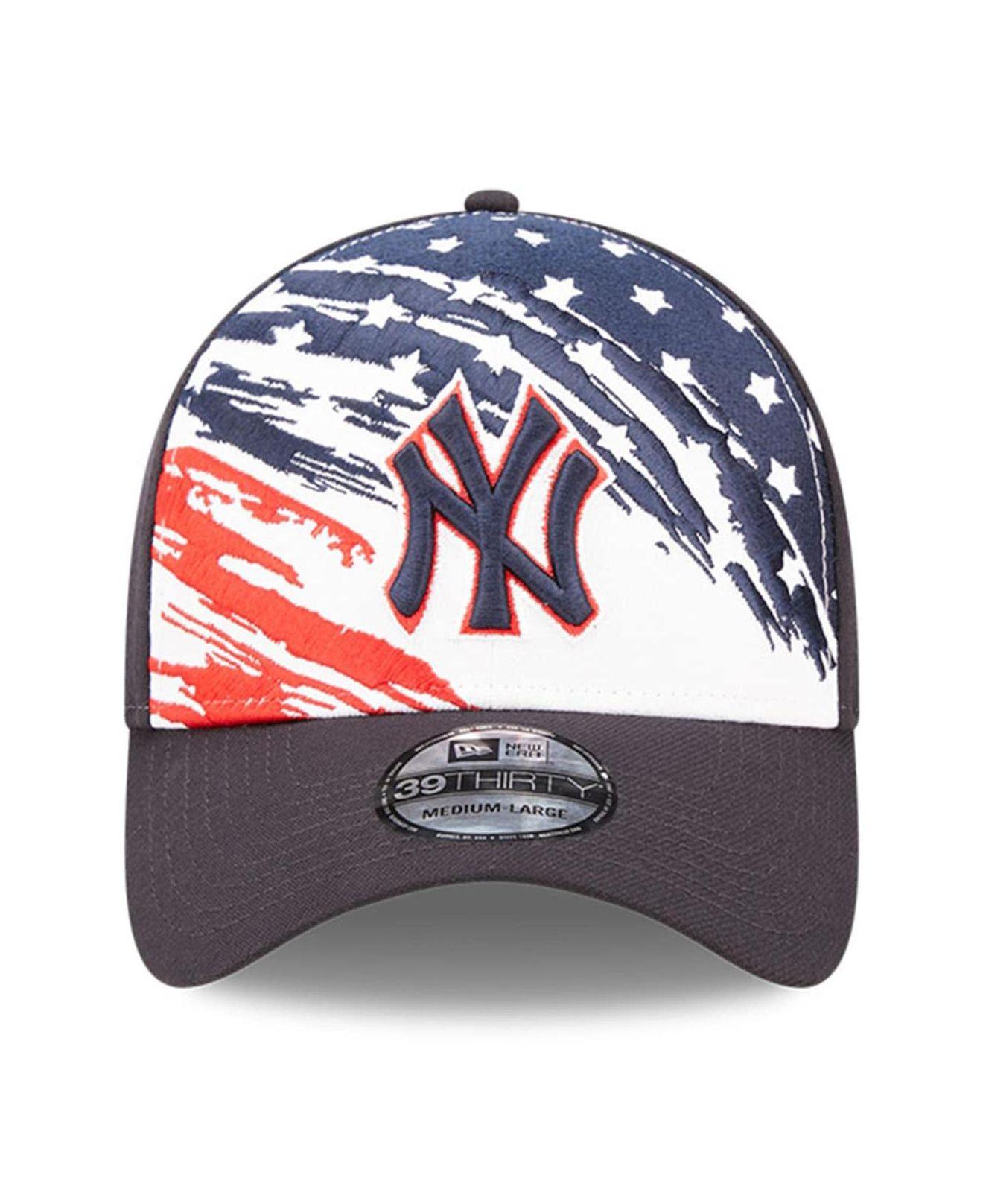 Detroit Tigers New Era 2022 4th of July 39THIRTY Flex Hat - Red