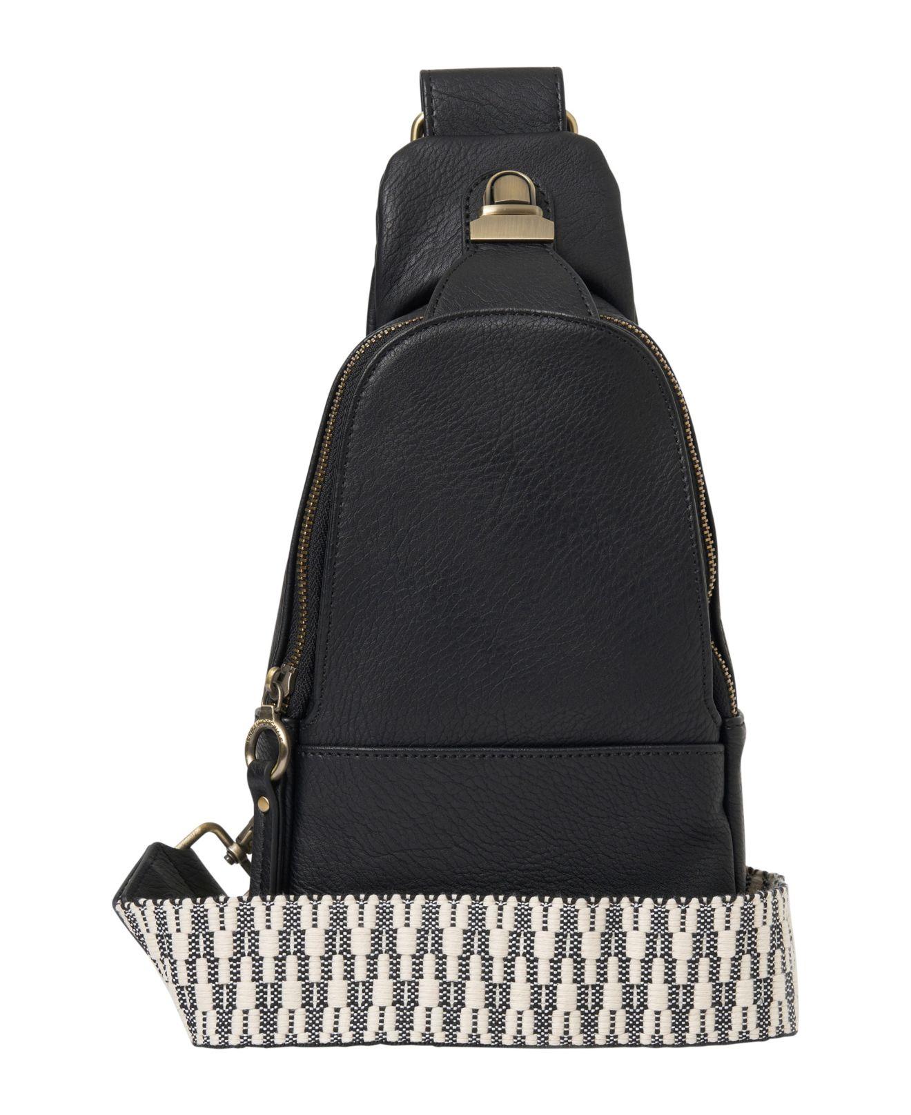 Urban Originals Stevie Sling Crossbody Bag in Black | Lyst