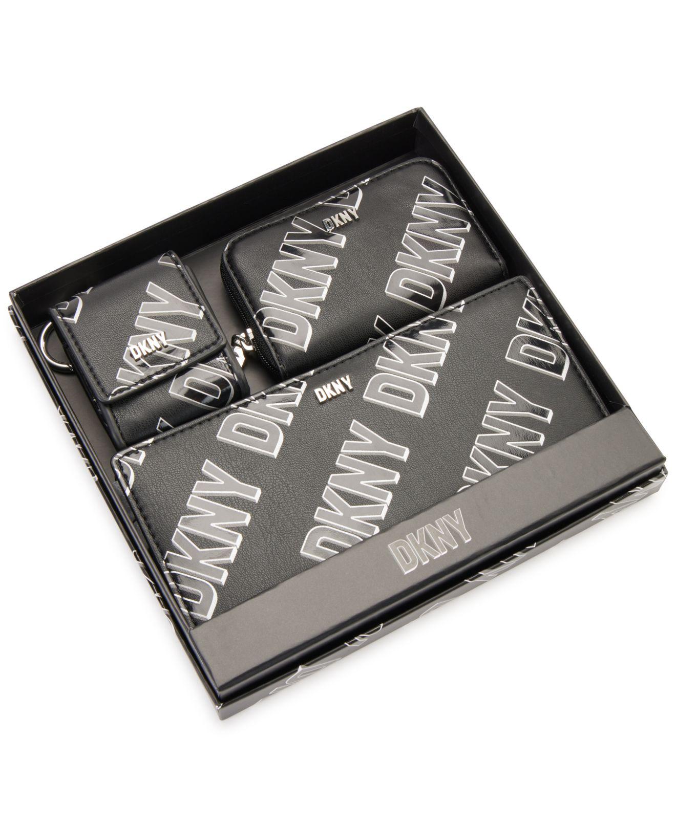 DKNY Phoenix 3 In 1 Wallet Gift Box Set in Black | Lyst