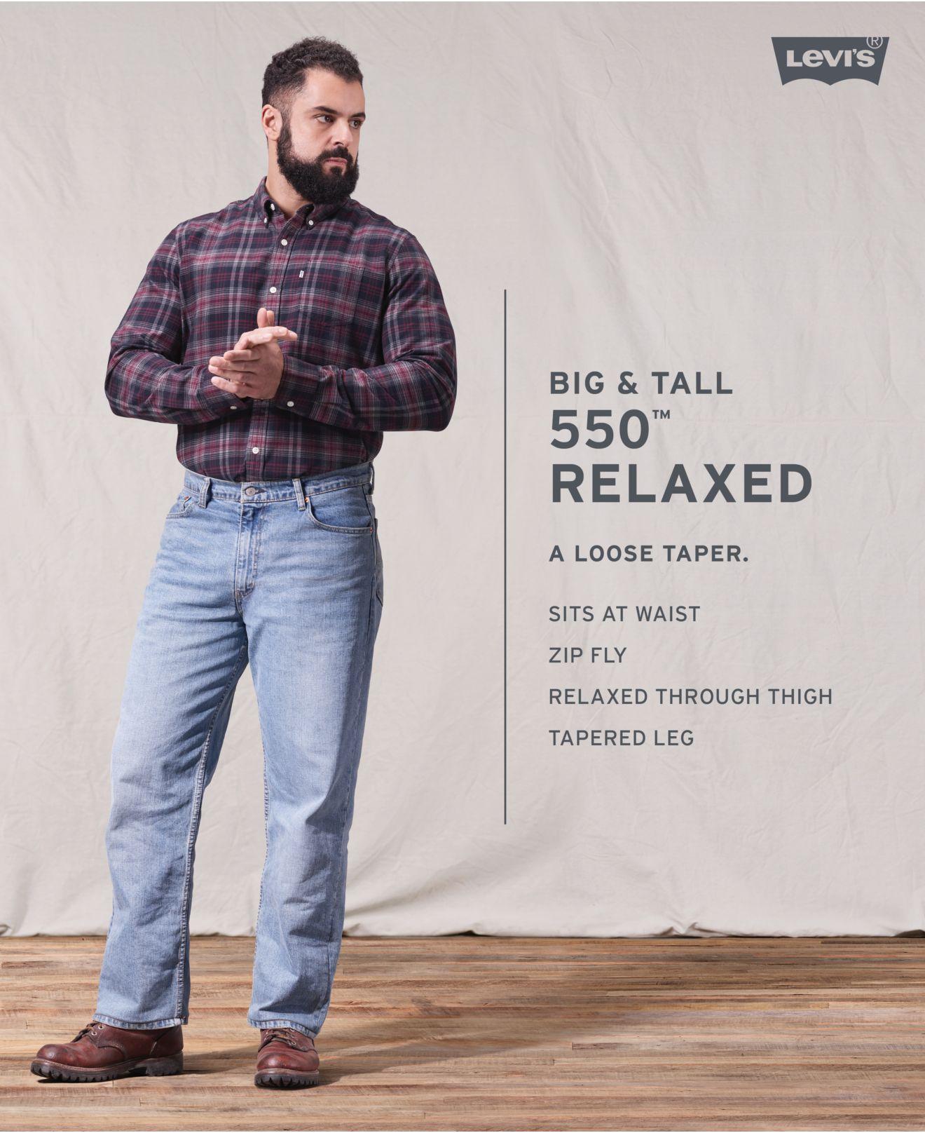 levis 550 big and tall