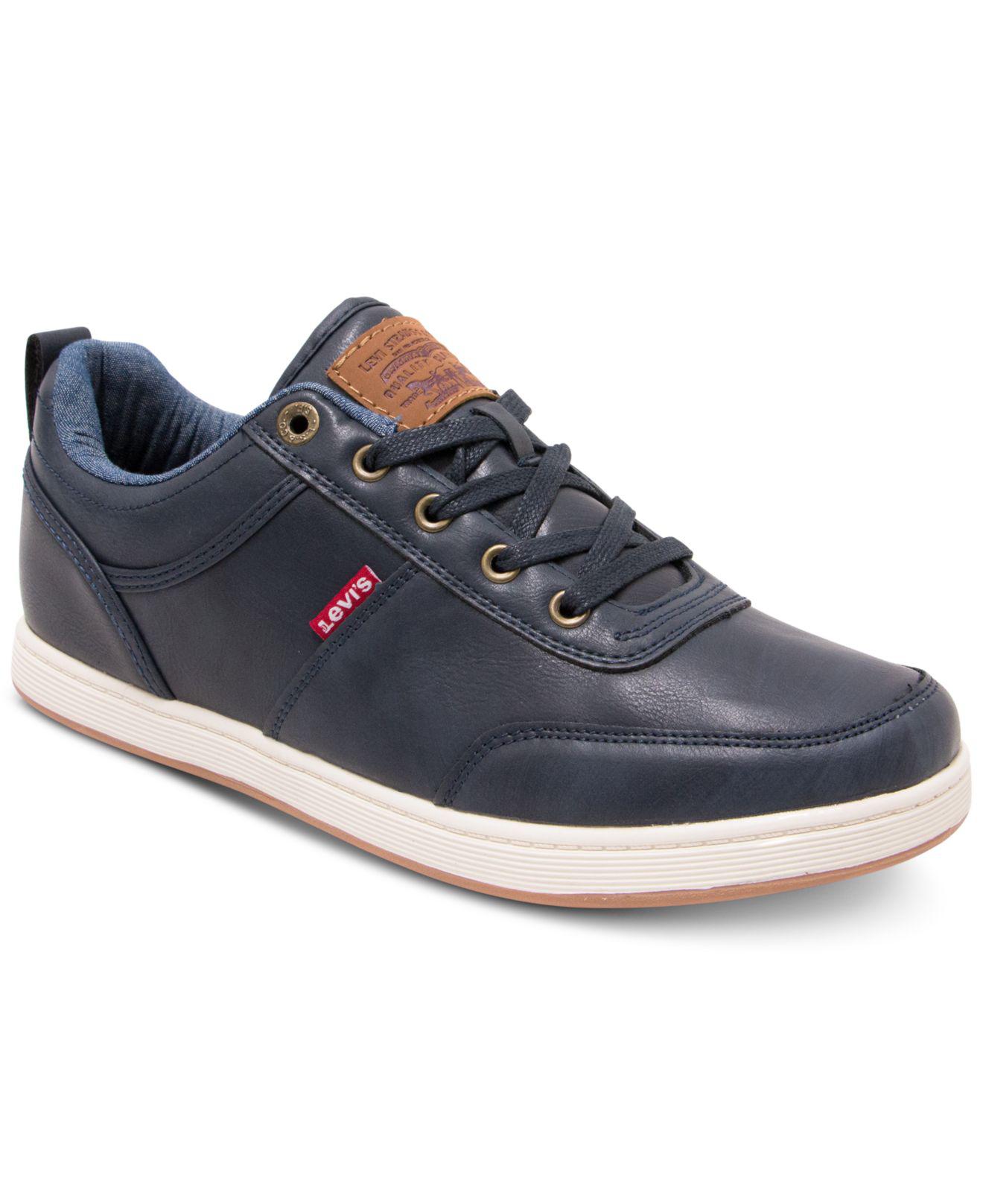 Levi�s Desoto Burnish Lowtop Sneakers in Navy (Blue) for