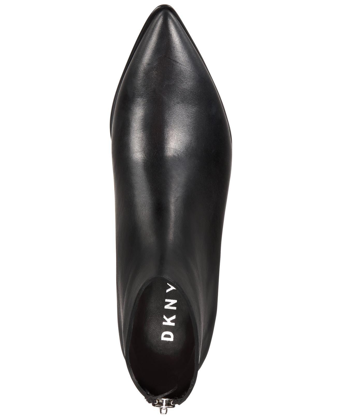 dkny bason ankle booties