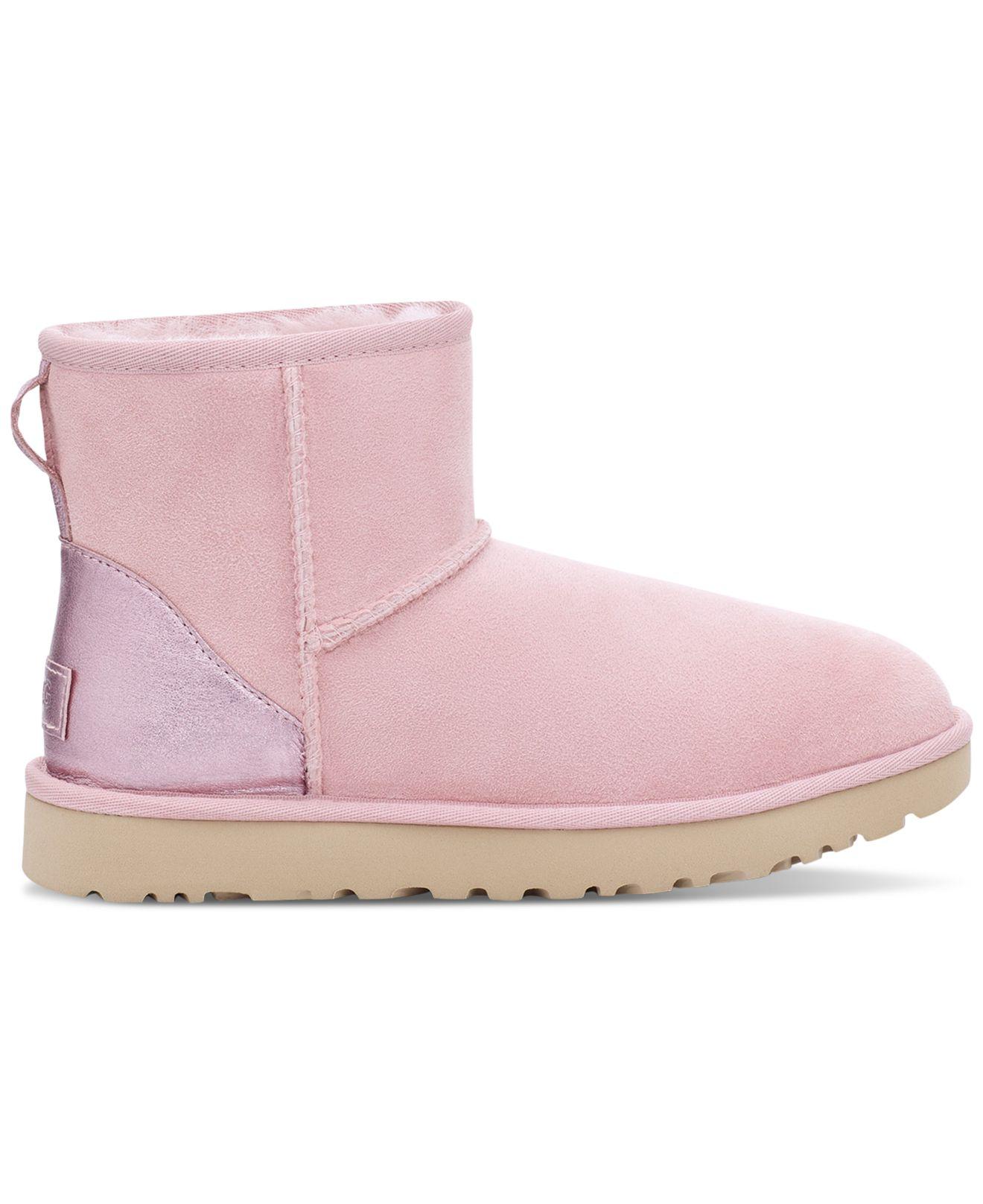 ugg mini metallic rosa