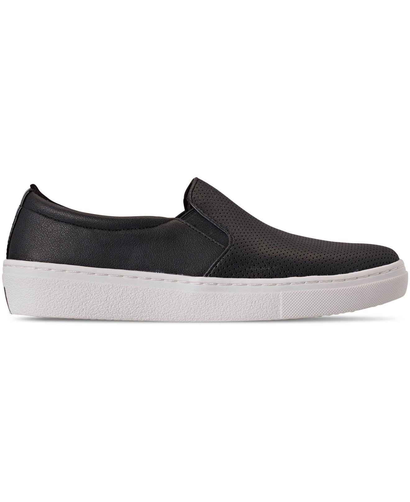 Skechers Leather Goldie - Plain Jane Slip-on Casual Sneakers From Finish  Line in Black - Lyst