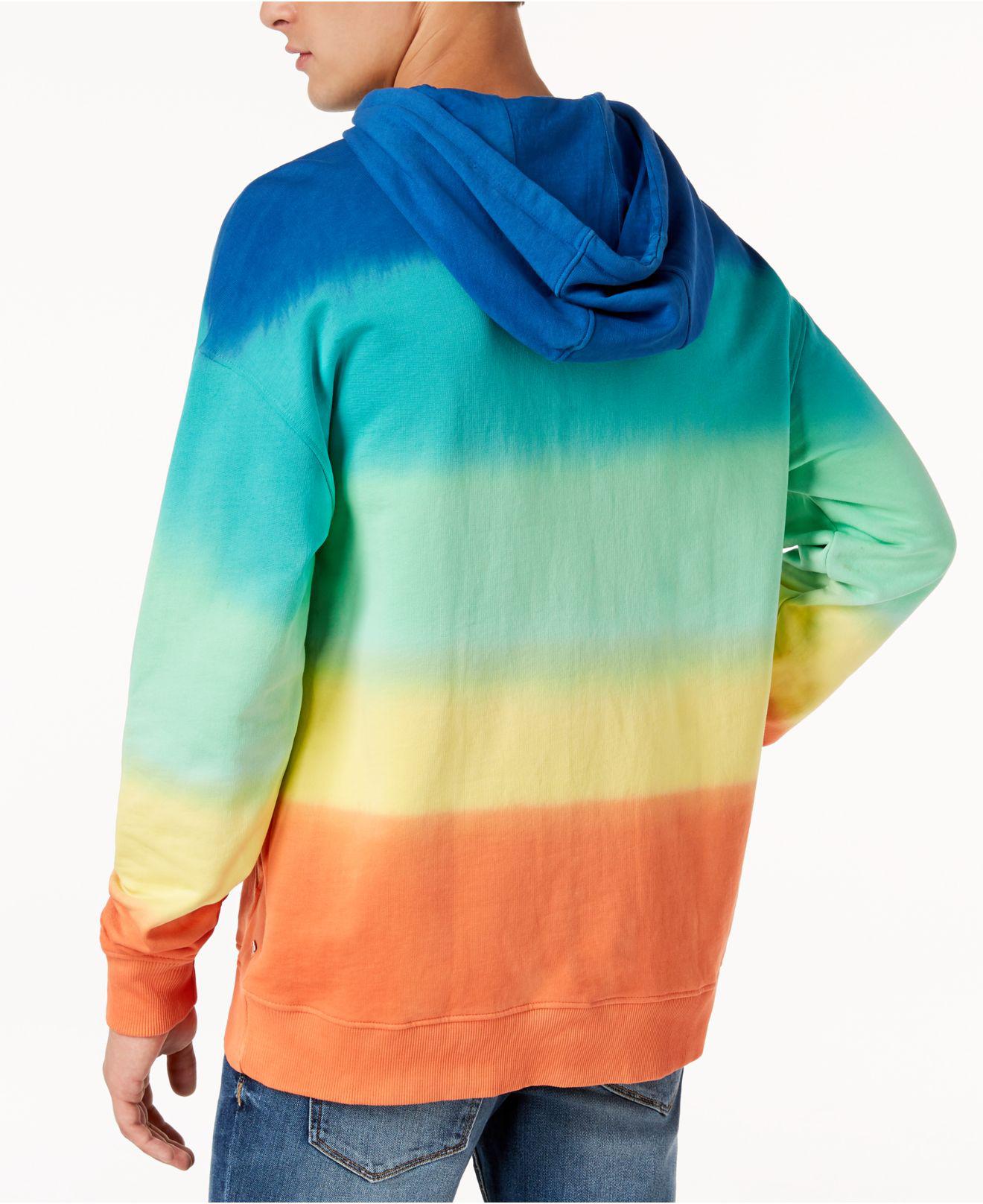 guess rainbow sweatshirt