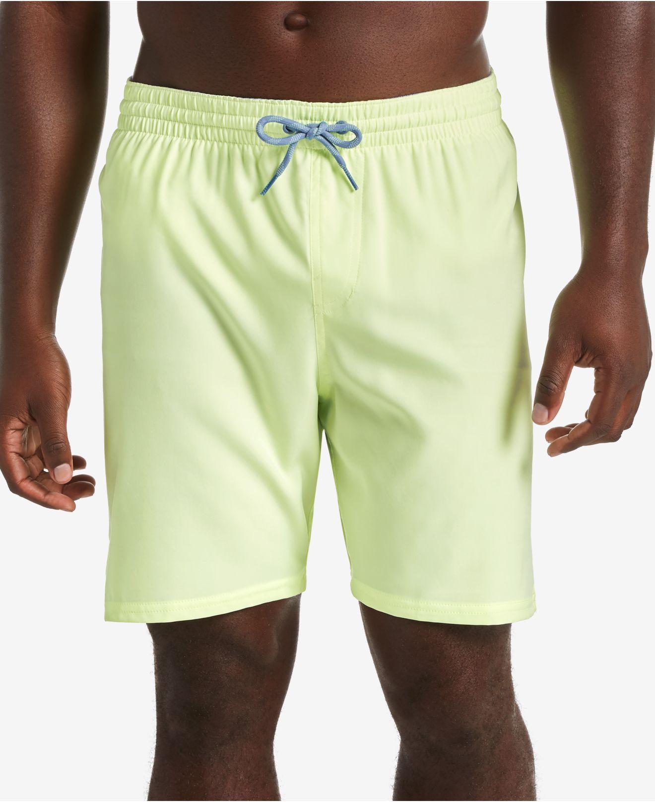 nike swimming volley swim short in volt yellow