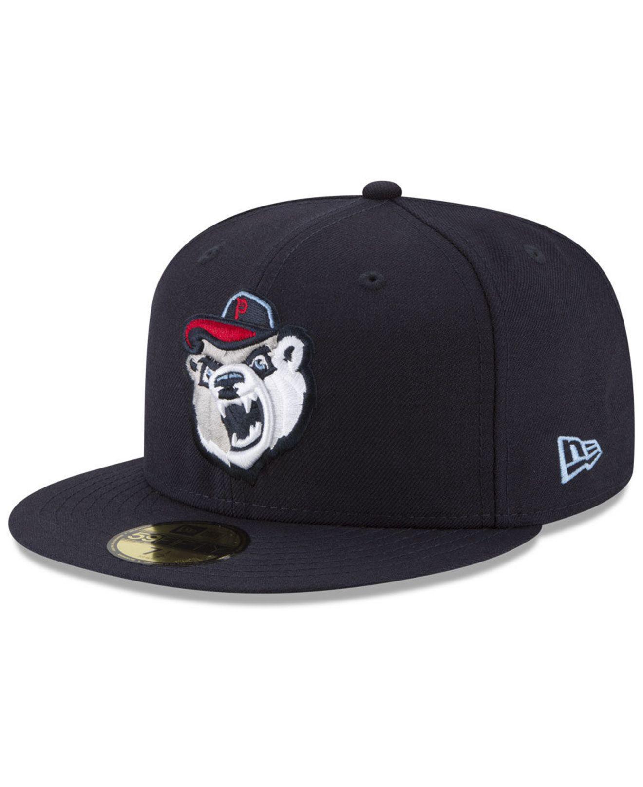 KTZ Pawtucket Red Sox Milb X Mlb 59fifty Fitted Cap in Blue for Men