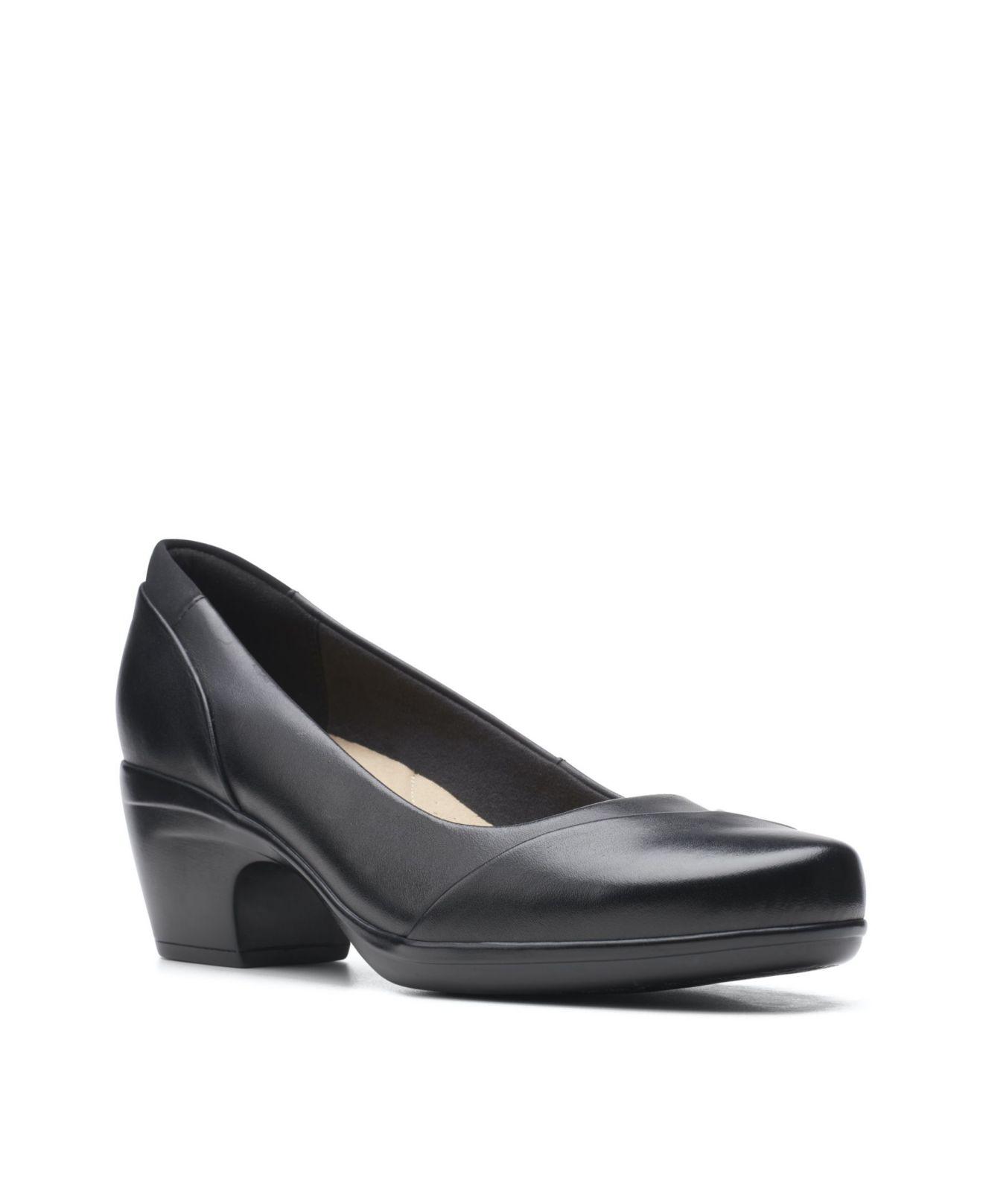 Clarks Cloudsteppers Emily Alexa Shoes in Black | Lyst